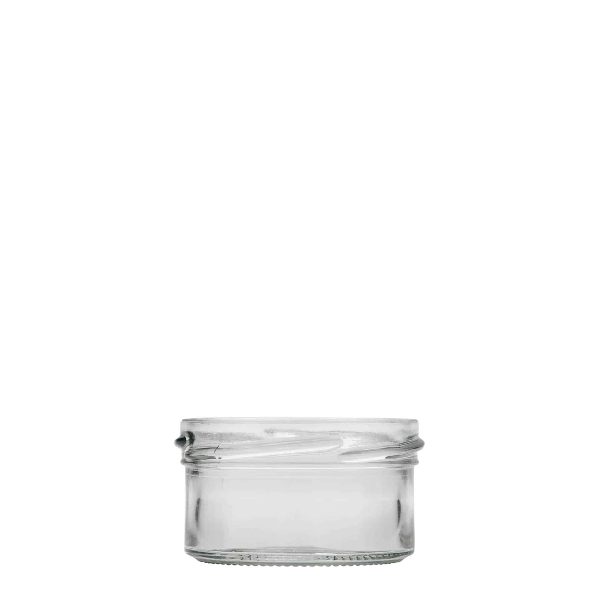 70 ml flat straight-sided jar, opening: Twist-off (TO 66)