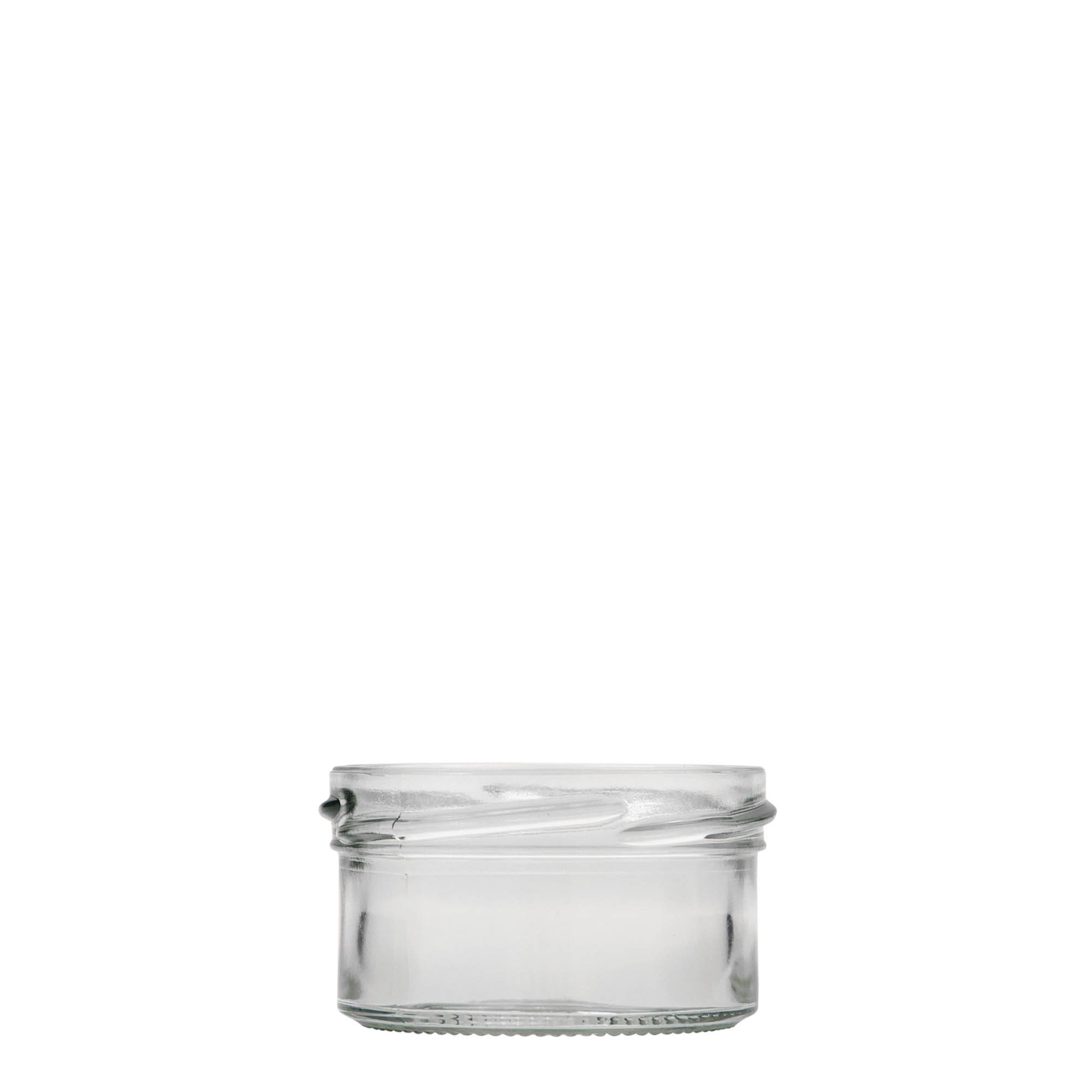 70 ml flat straight-sided jar, opening: Twist-off (TO 66)