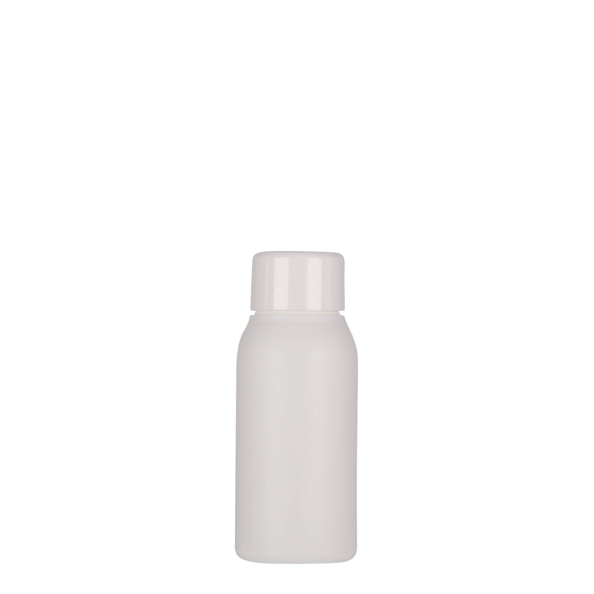 50 ml plastic bottle 'Tuffy', HDPE, white, opening: 24/410