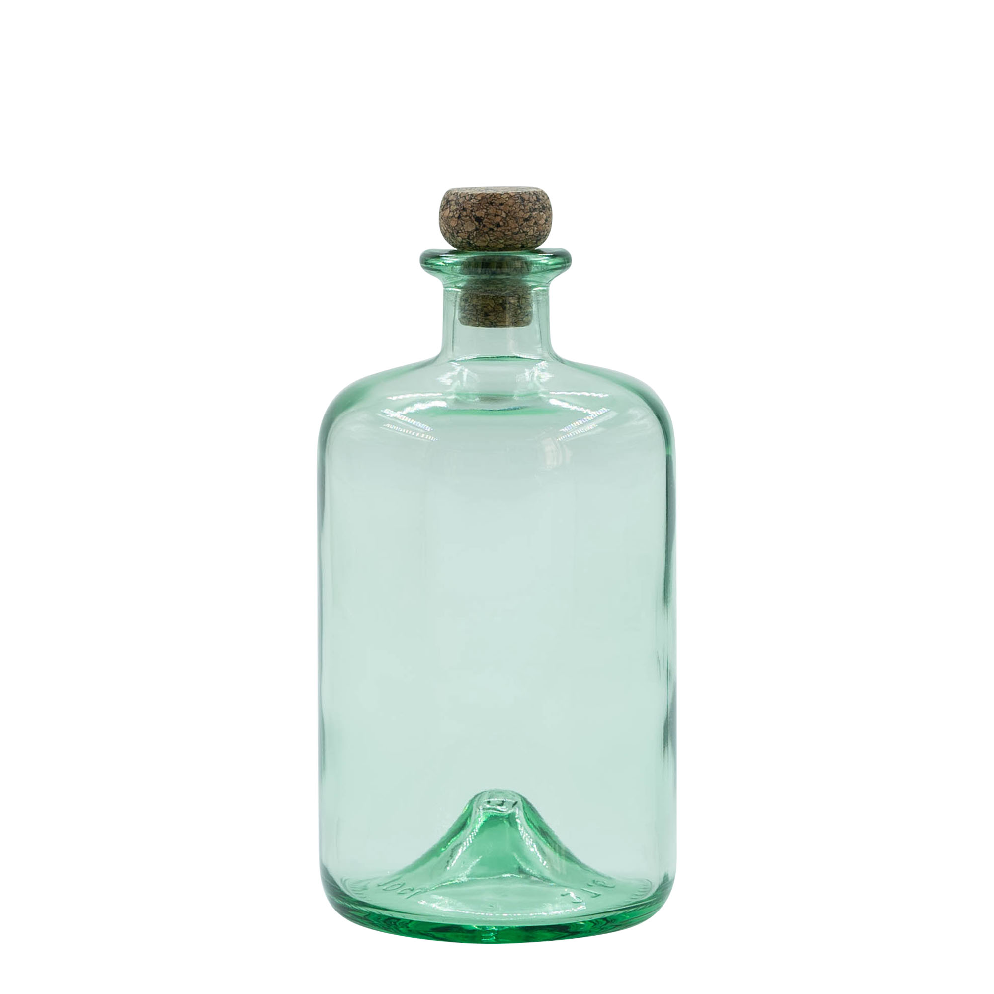 700 ml glass bottle 'Pharma', opening: cork