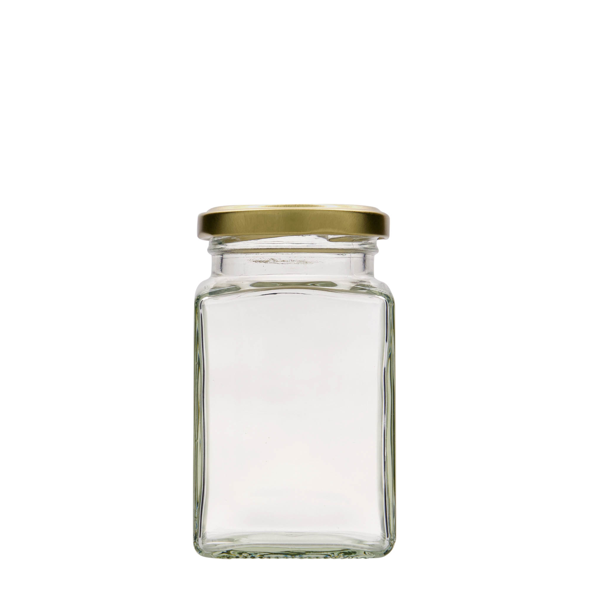 260 ml square glass, opening: Twist-Off (TO 58) 260 ml square glass, opening: Twist-Off (TO 58)