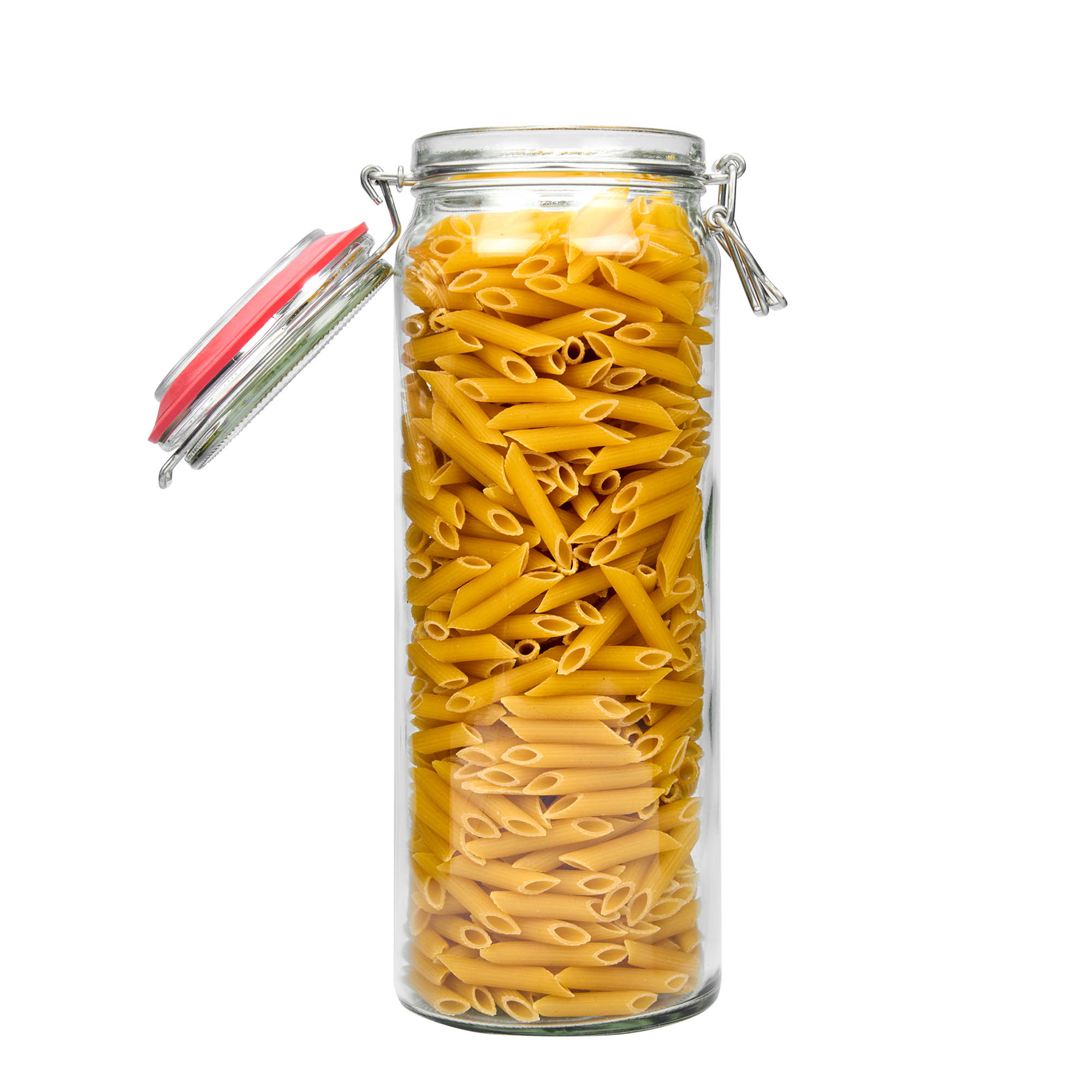 2,160 ml wire bail jar, opening: wire bail closure
