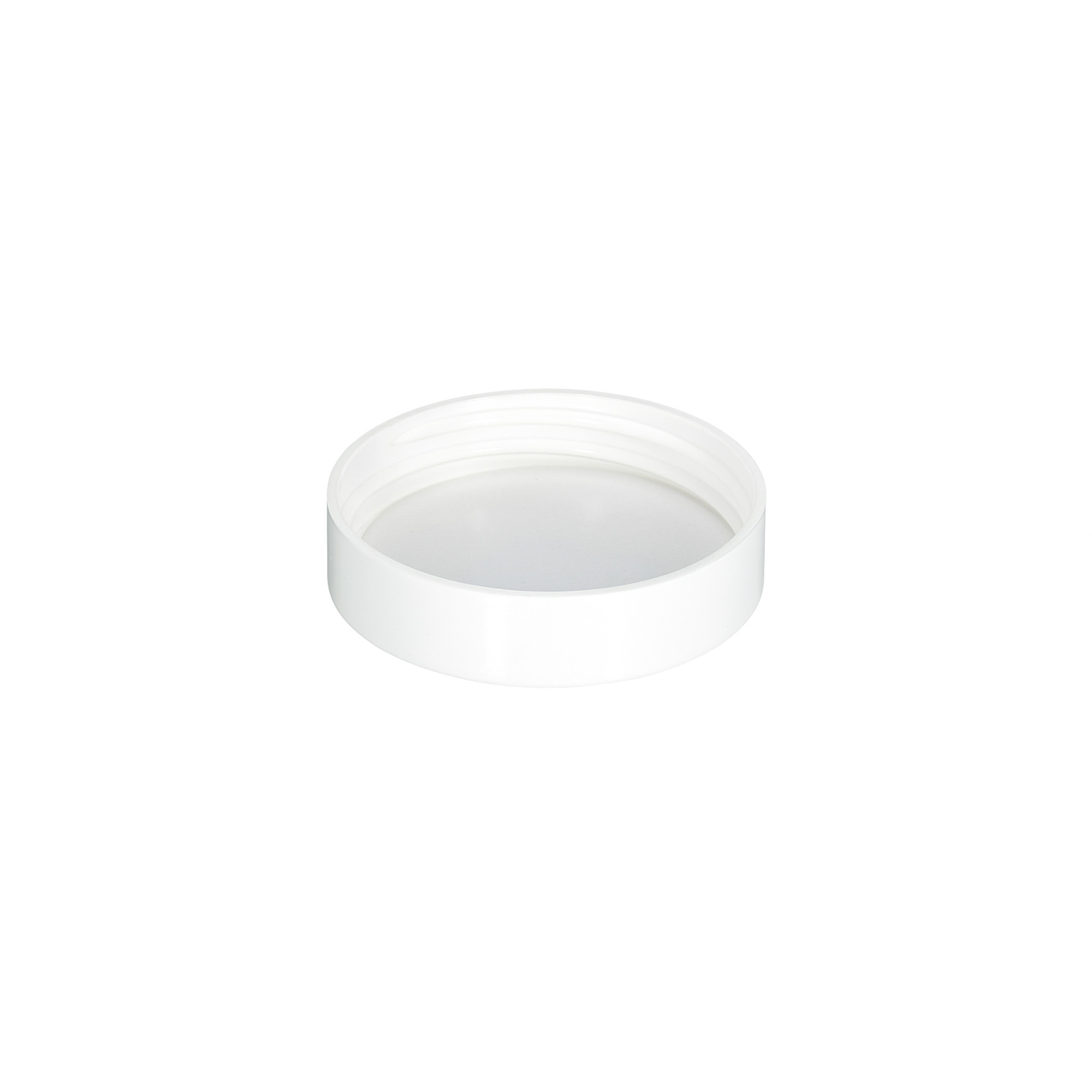 Screw cap for 60 ml 'Brown Line', HPM plastic, white Screw cap for 60 ml 'Brown Line', HPM plastic, white