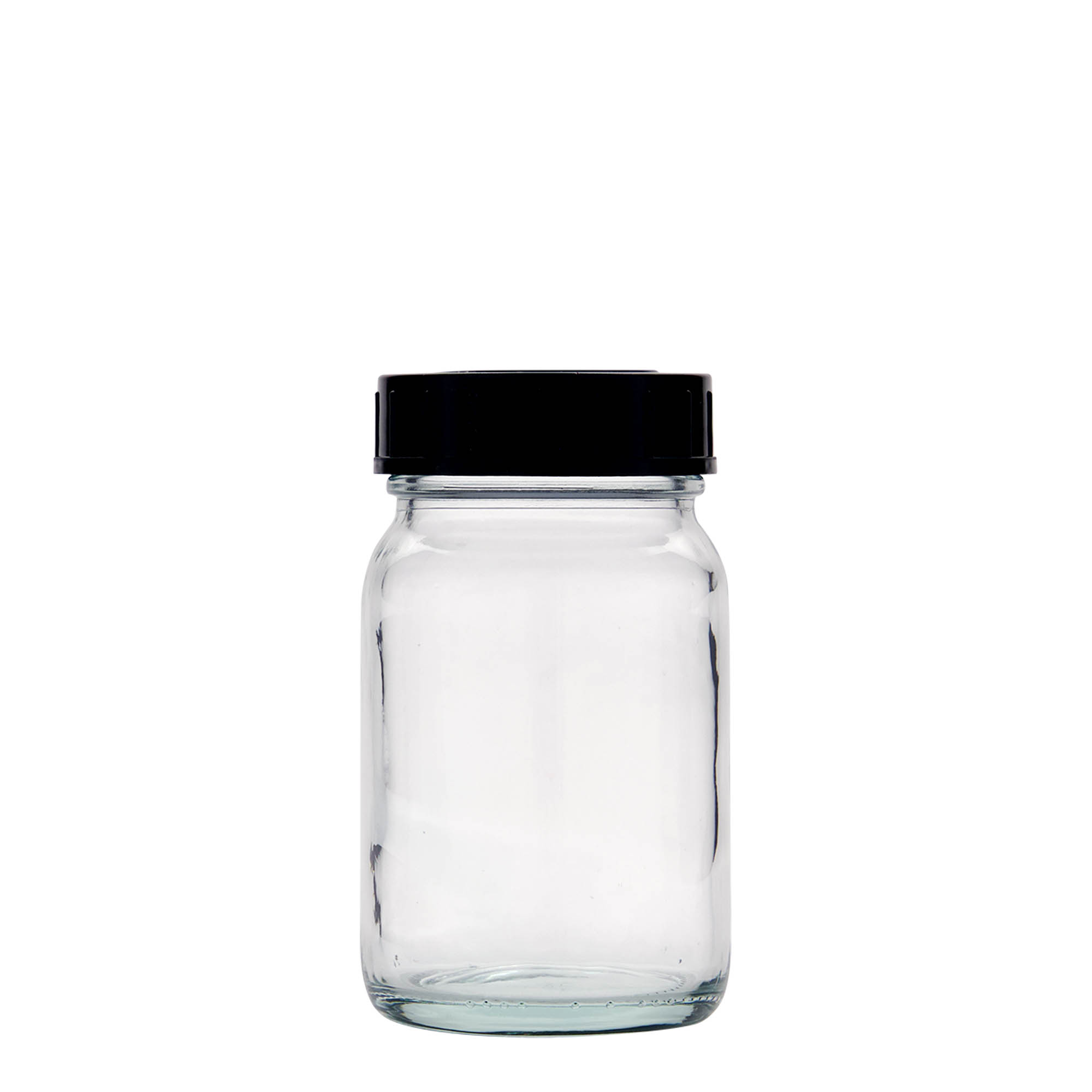 200 ml wide-neck jar, opening: DIN 55 200 ml wide-neck jar, opening: DIN 55