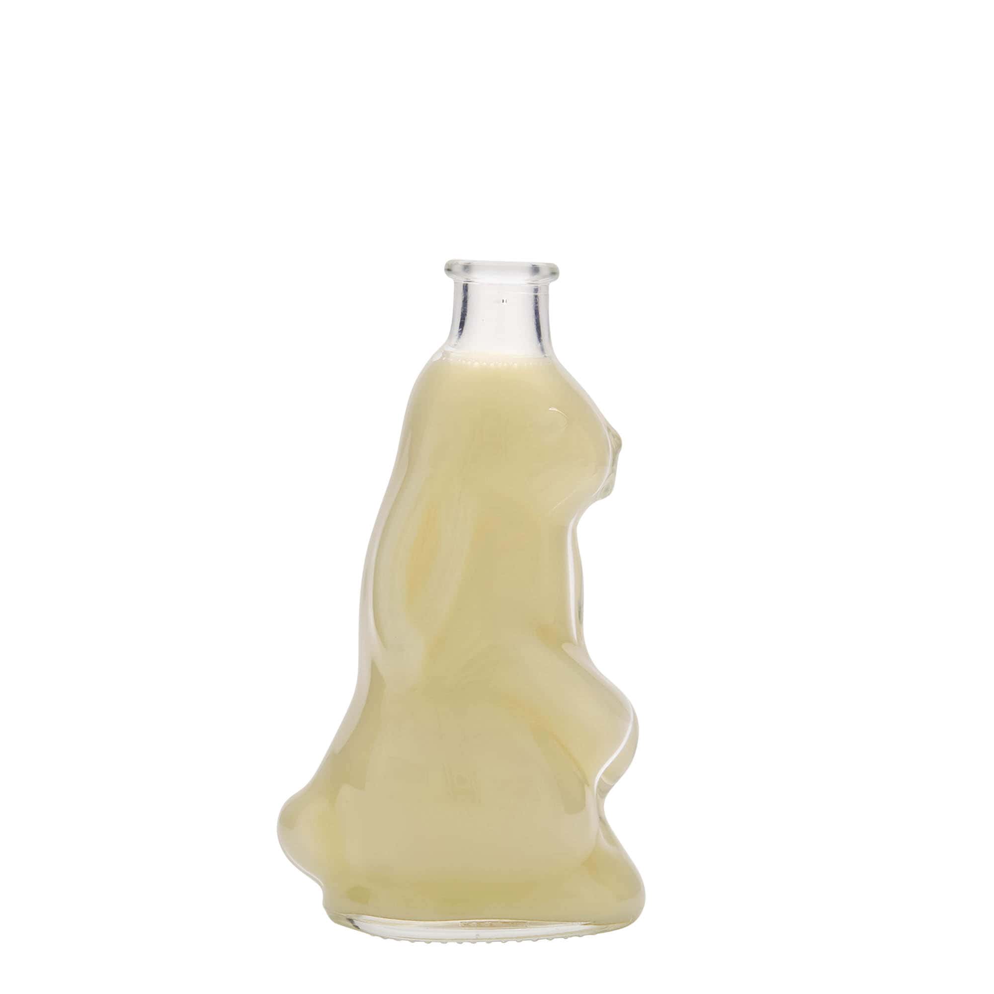 200 ml glass bottle ‘Rabbit’, opening: cork