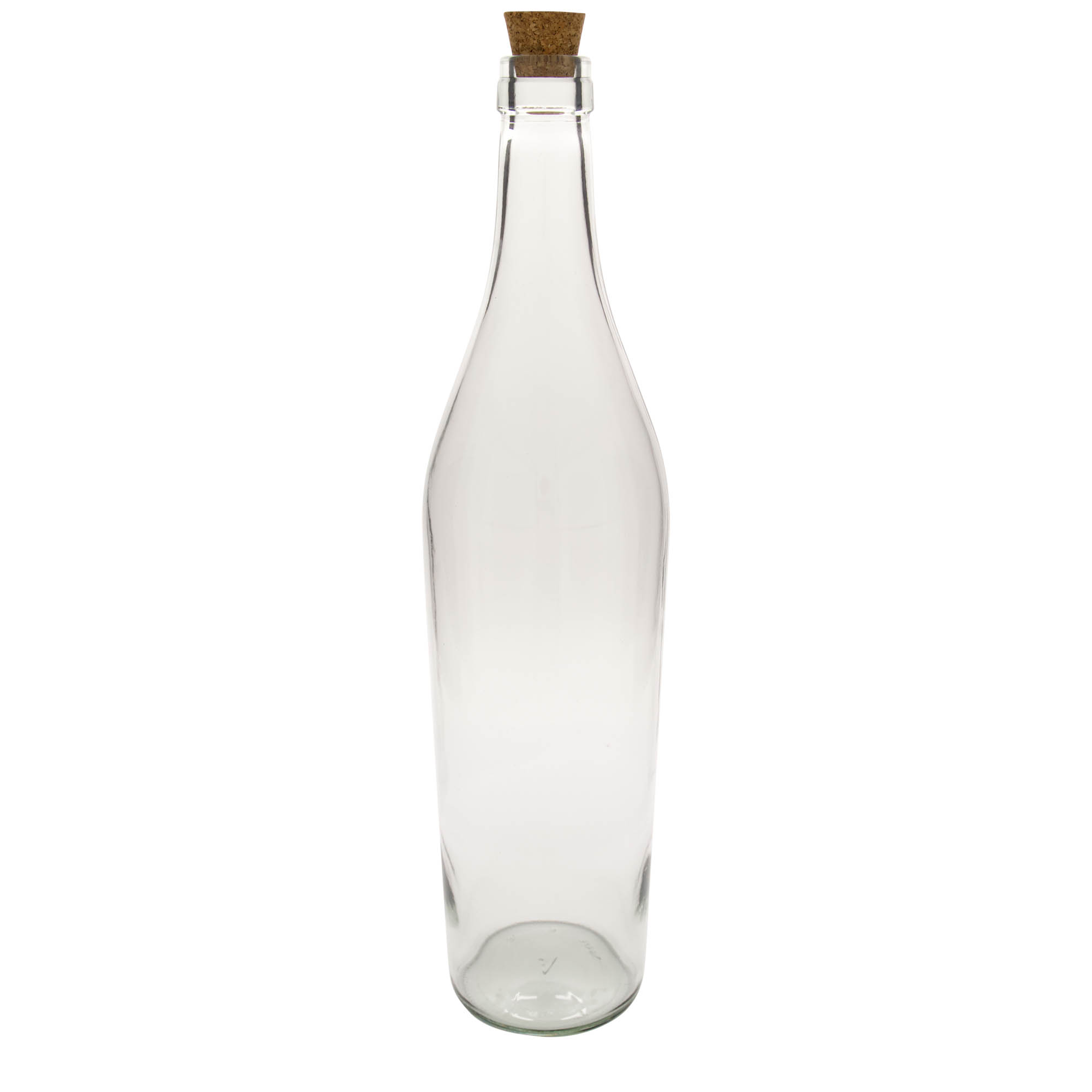 3,000 ml glass bottle 'Big Joe', opening: cork 3,000 ml glass bottle 'Big Joe', opening: cork