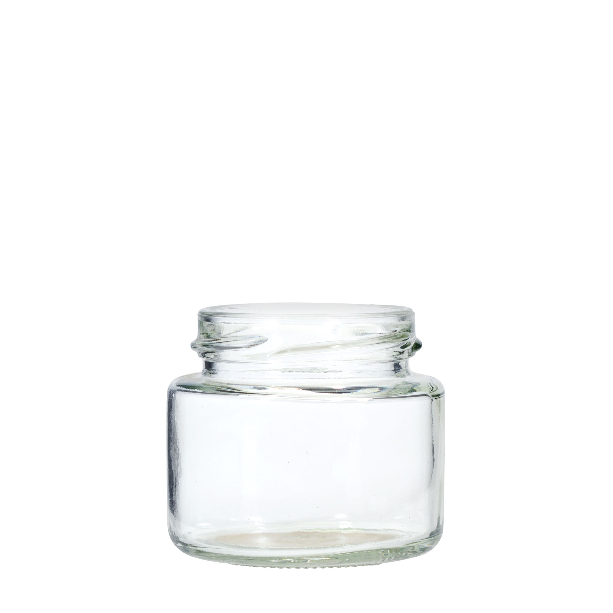 110 ml round glass, opening: Twist-off (TO 53)