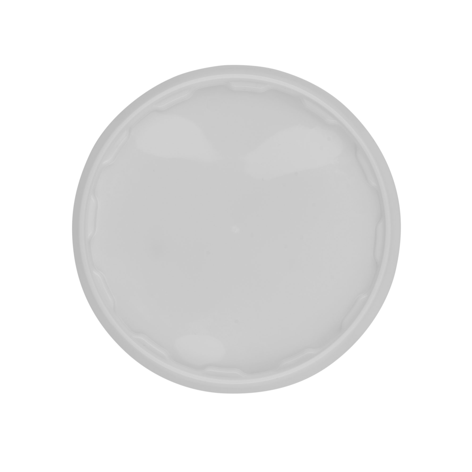 Lid for 1 l bucket, PP plastic, white
