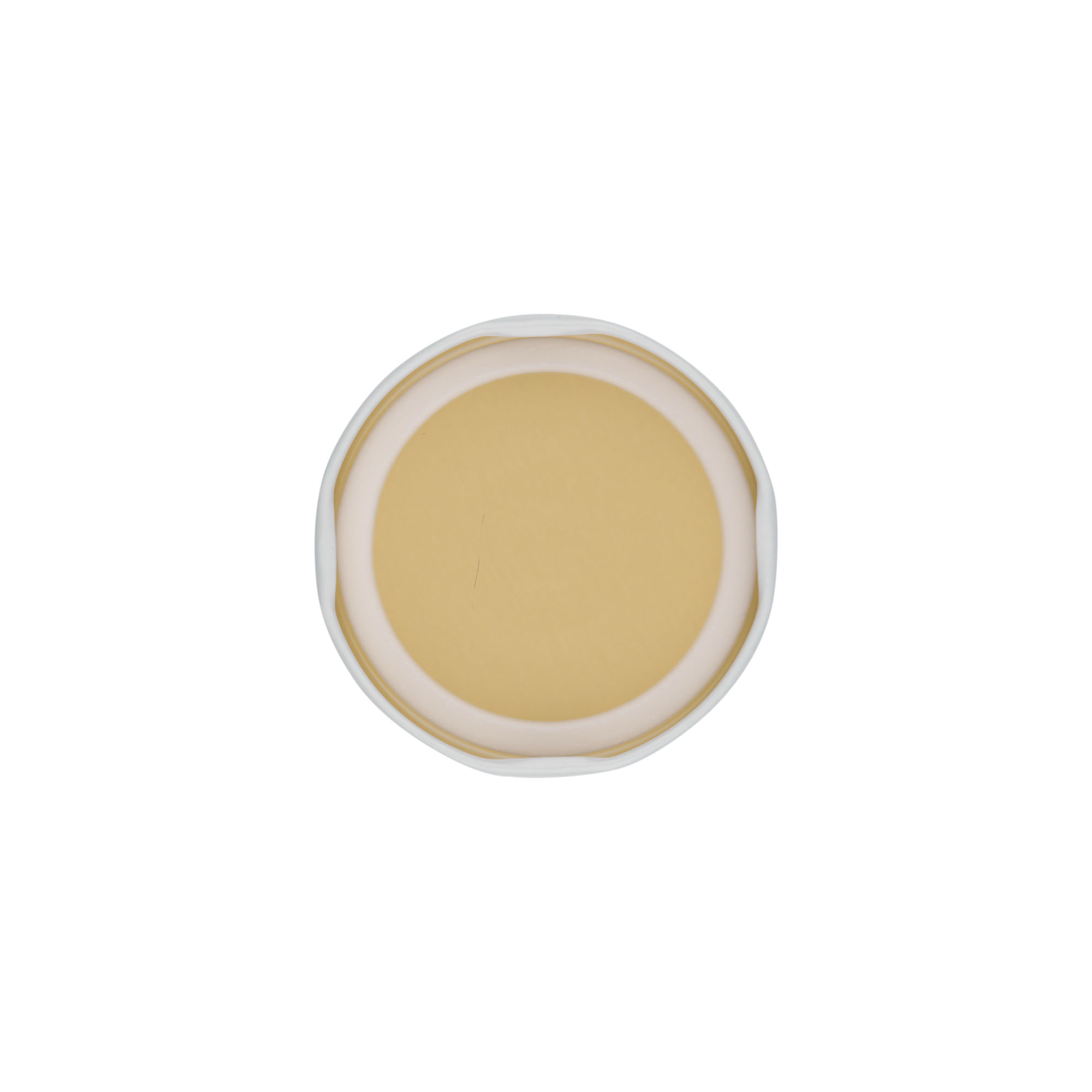 Twist off lid, tinplate, white, for opening: TO 63