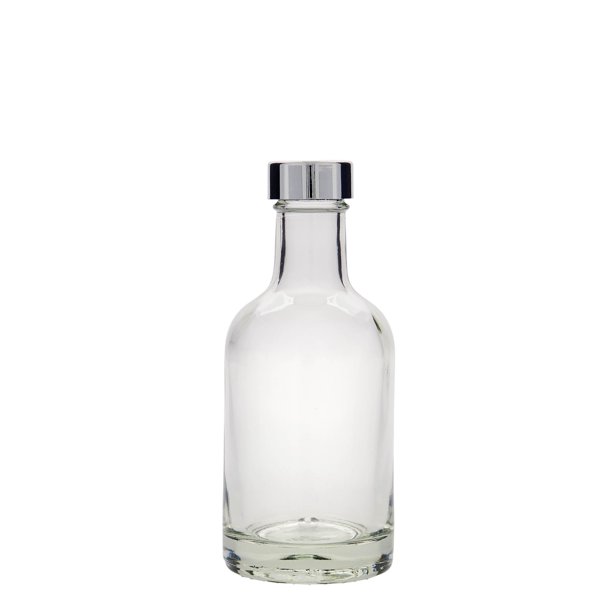 200 ml glass bottle 'First Class', opening: GPI 28 200 ml glass bottle 'First Class', opening: GPI 28
