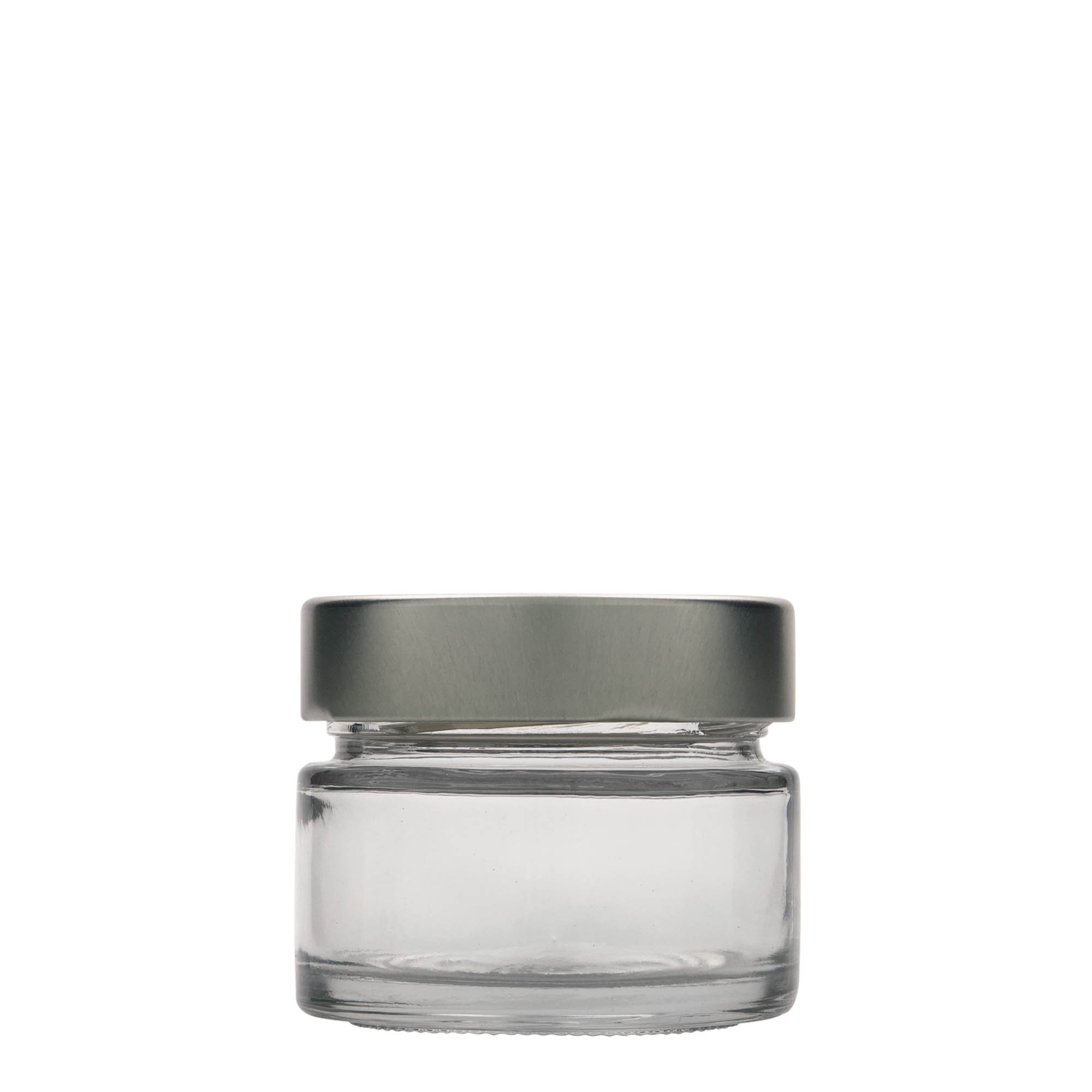 106 ml round glass 'Albatros', opening: Extra-Deep-Twist-Off (EDTO 70) 106 ml round glass 'Albatros', opening: Extra-Deep-Twist-Off (EDTO 70)