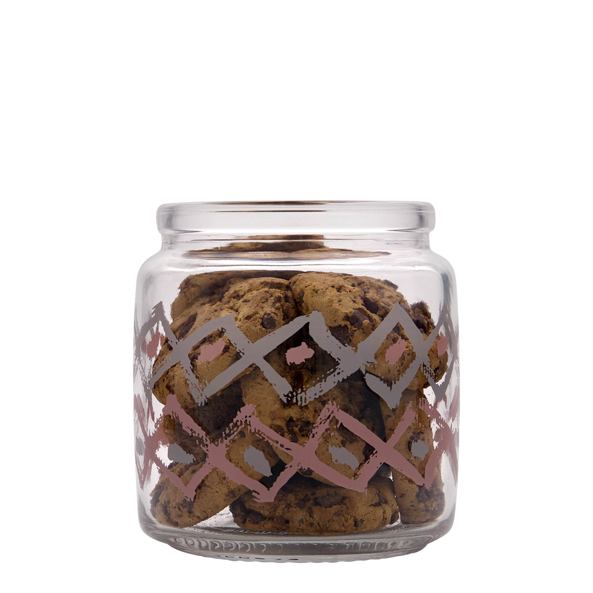 750 ml corked glass 'Giara', design: Manolibera pink, opening: cork