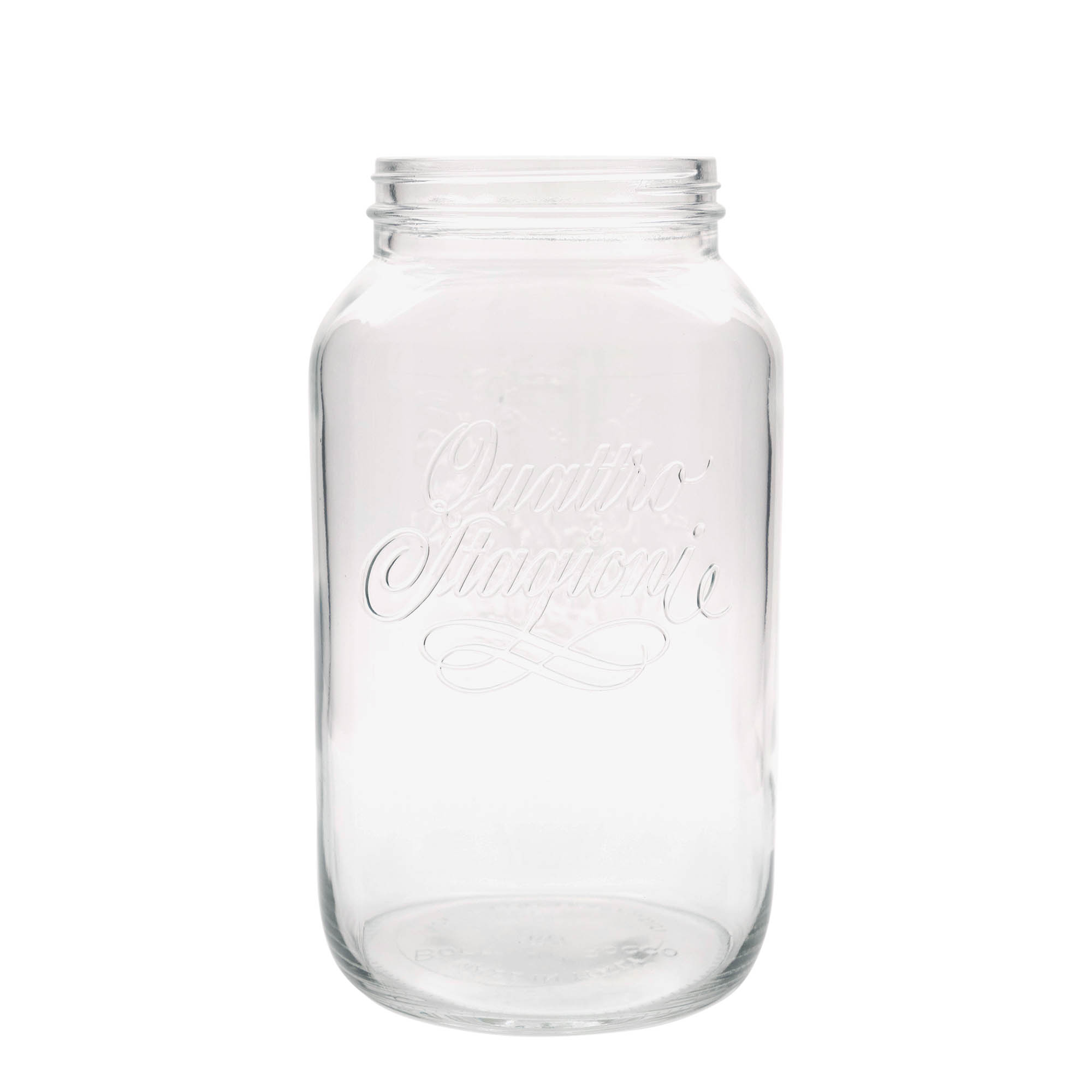 3,800 ml glass 'Quattro Stagioni', opening: screw cap 3,800 ml glass 'Quattro Stagioni', opening: screw cap