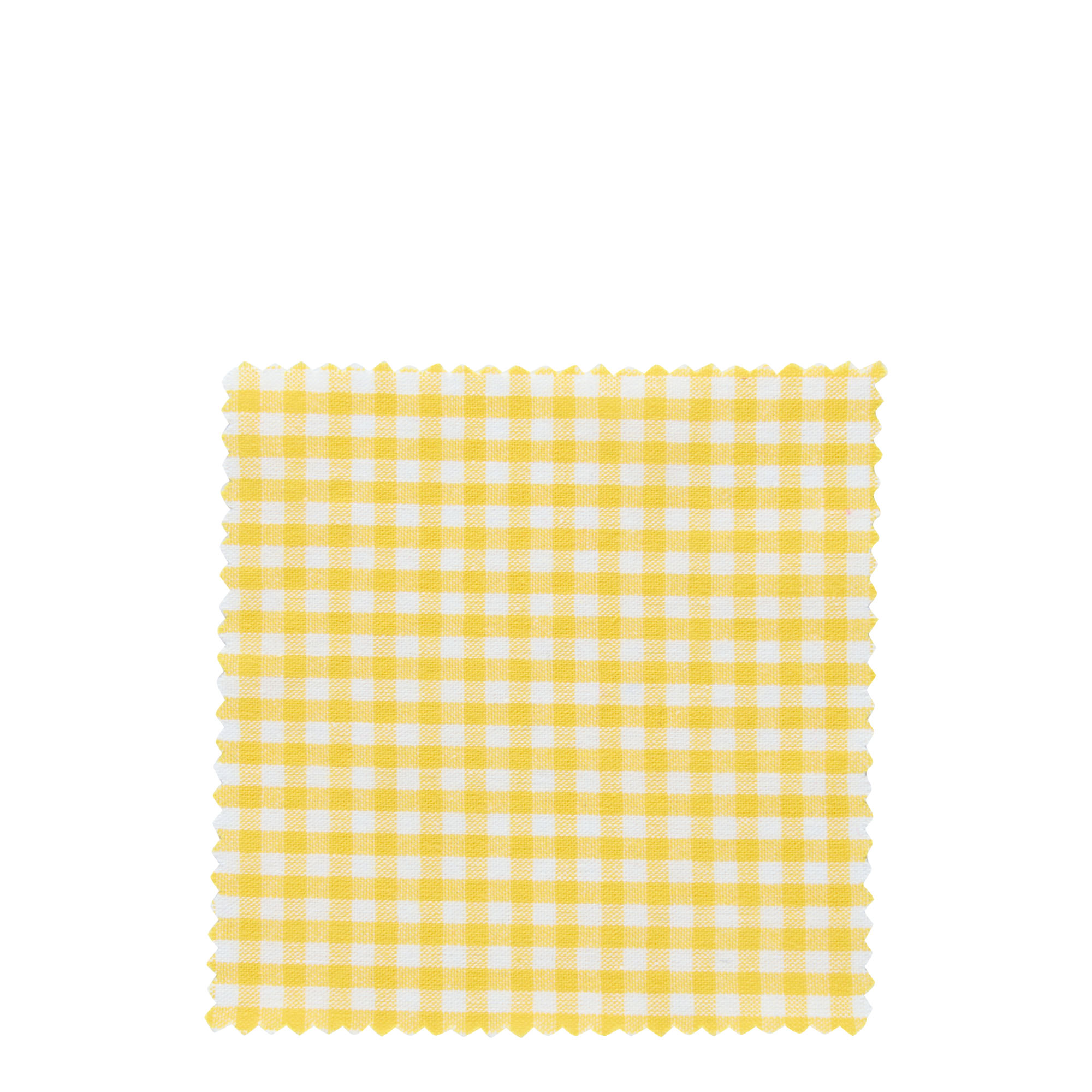 Checked fabric jar cover 12x12, square, textile, yellow, for opening: TO38-TO53