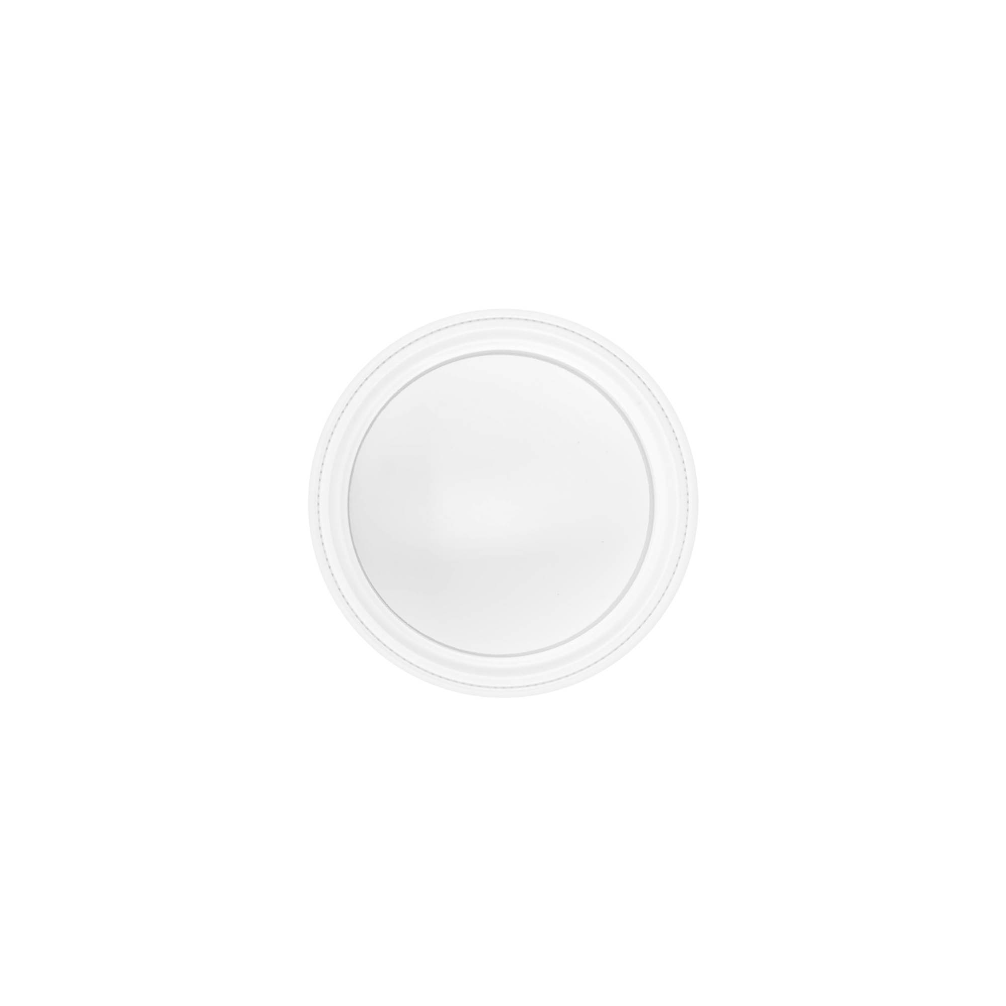 Screw cap 30 ml, SAN plastic, white Screw cap 30 ml, SAN plastic, white