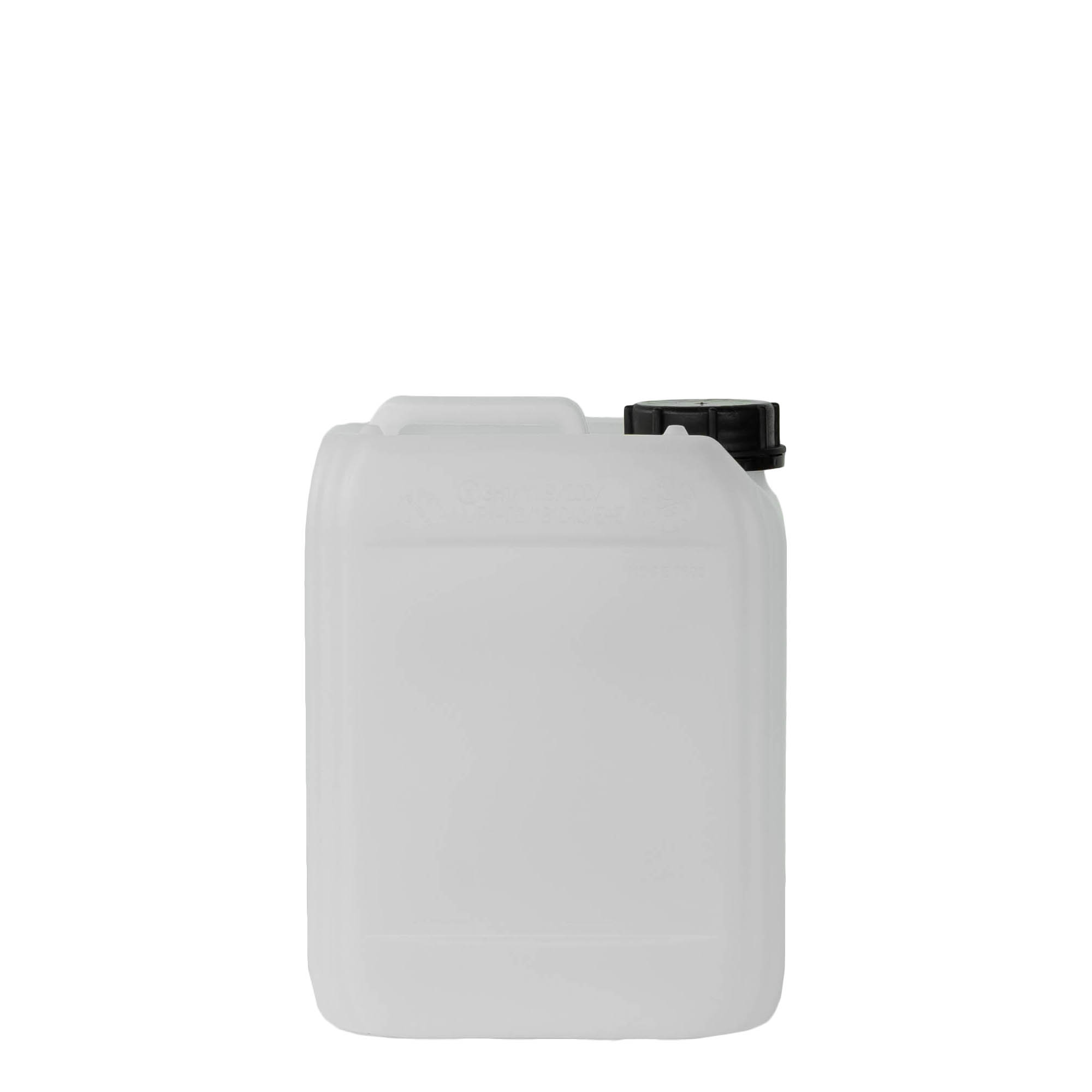 5 l canister, rectangular, HDPE plastic, natural, opening: ND 55 5 l canister, rectangular, HDPE plastic, natural, opening: ND 55