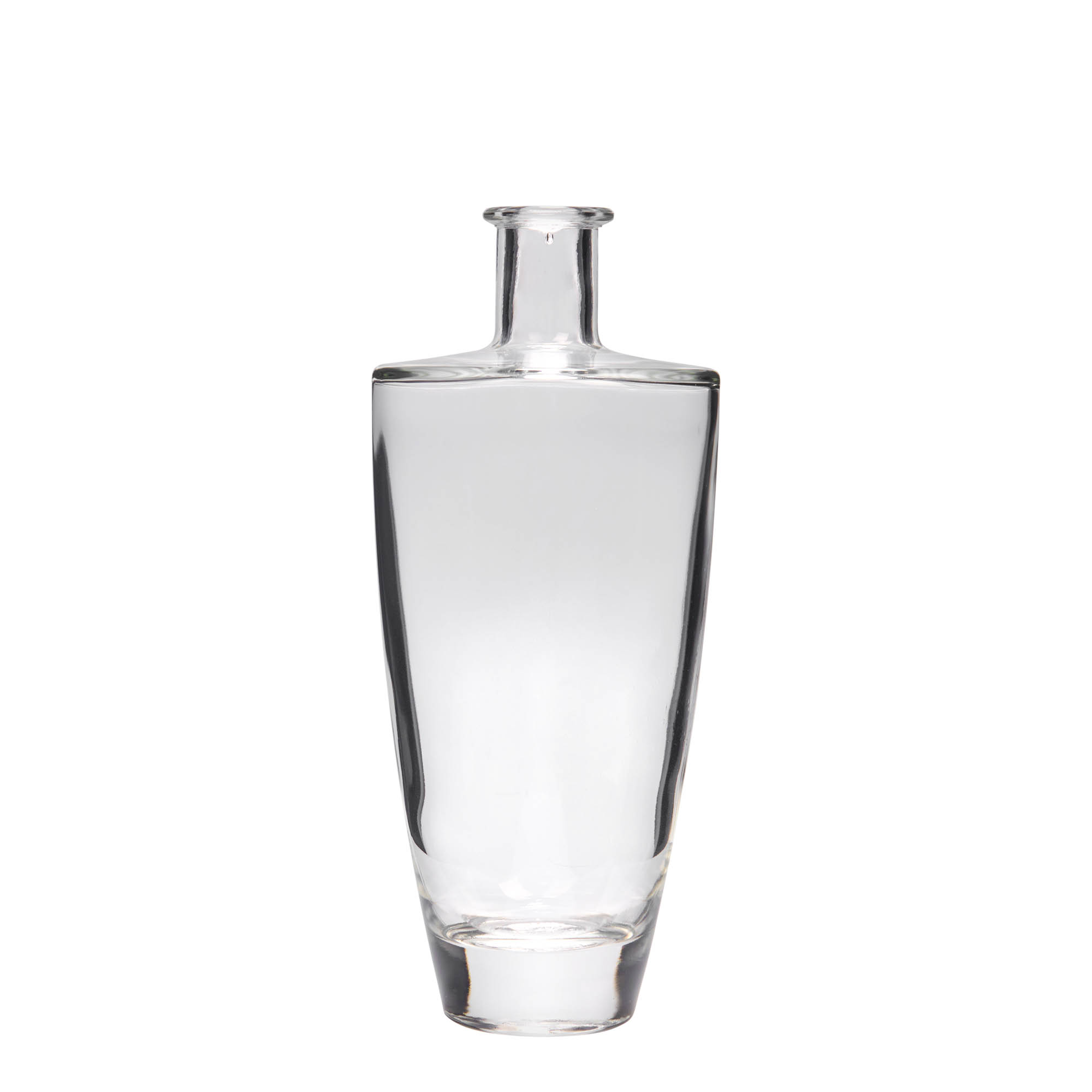 500 ml glass bottle 'Vanessa', oval, opening: cork