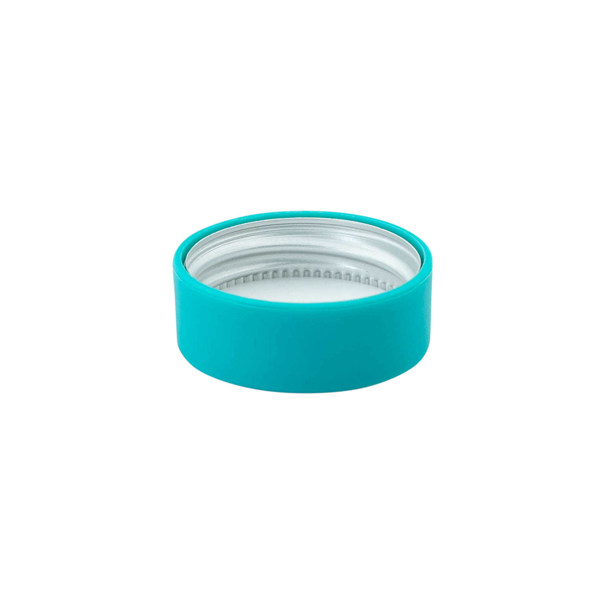 Screw cap, ABS plastic, turquoise, for opening: GPI 33/400 Screw cap, ABS plastic, turquoise, for opening: GPI 33/400