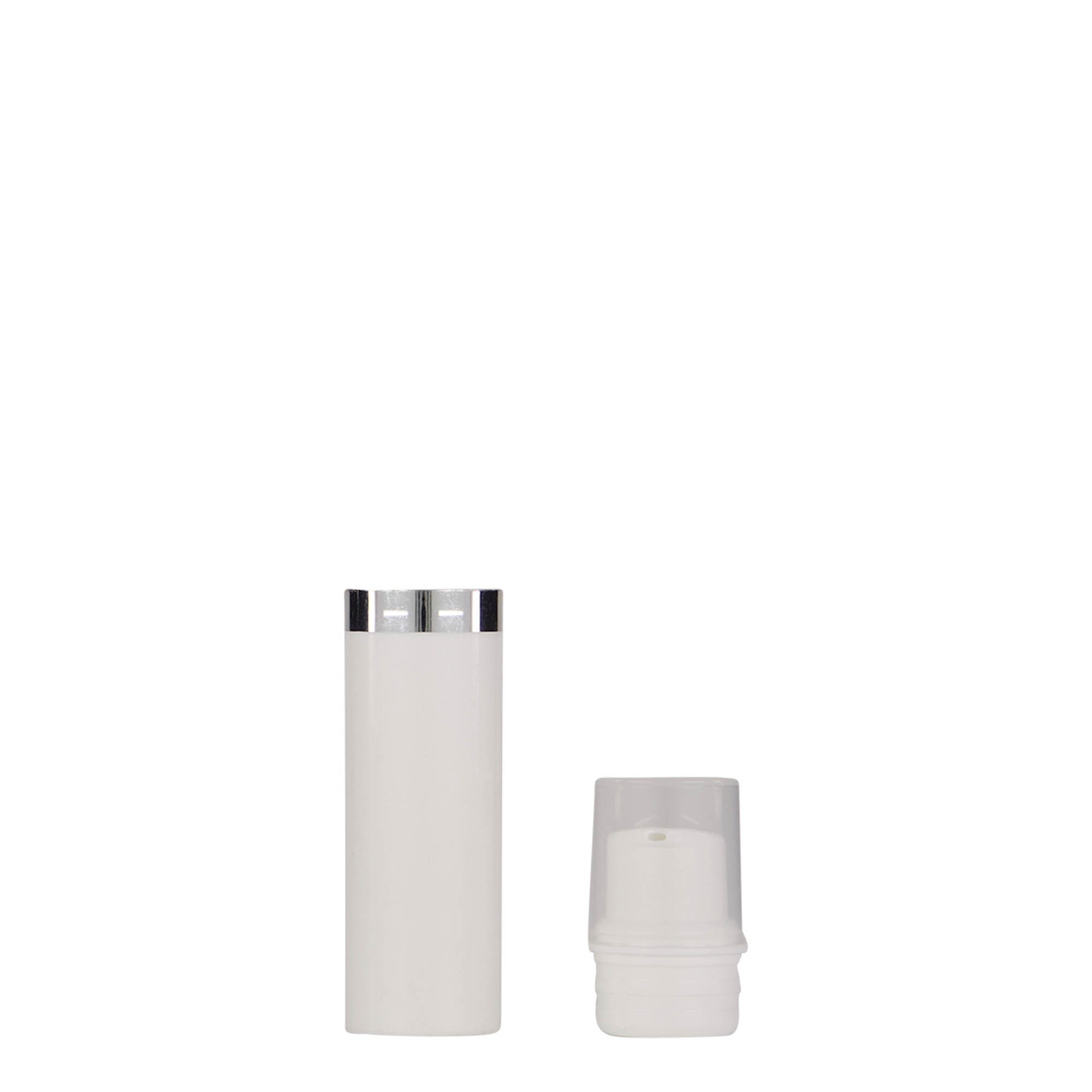 10 ml Airless Dispenser 'Nano', white PP plastic 10 ml Airless Dispenser 'Nano', white PP plastic