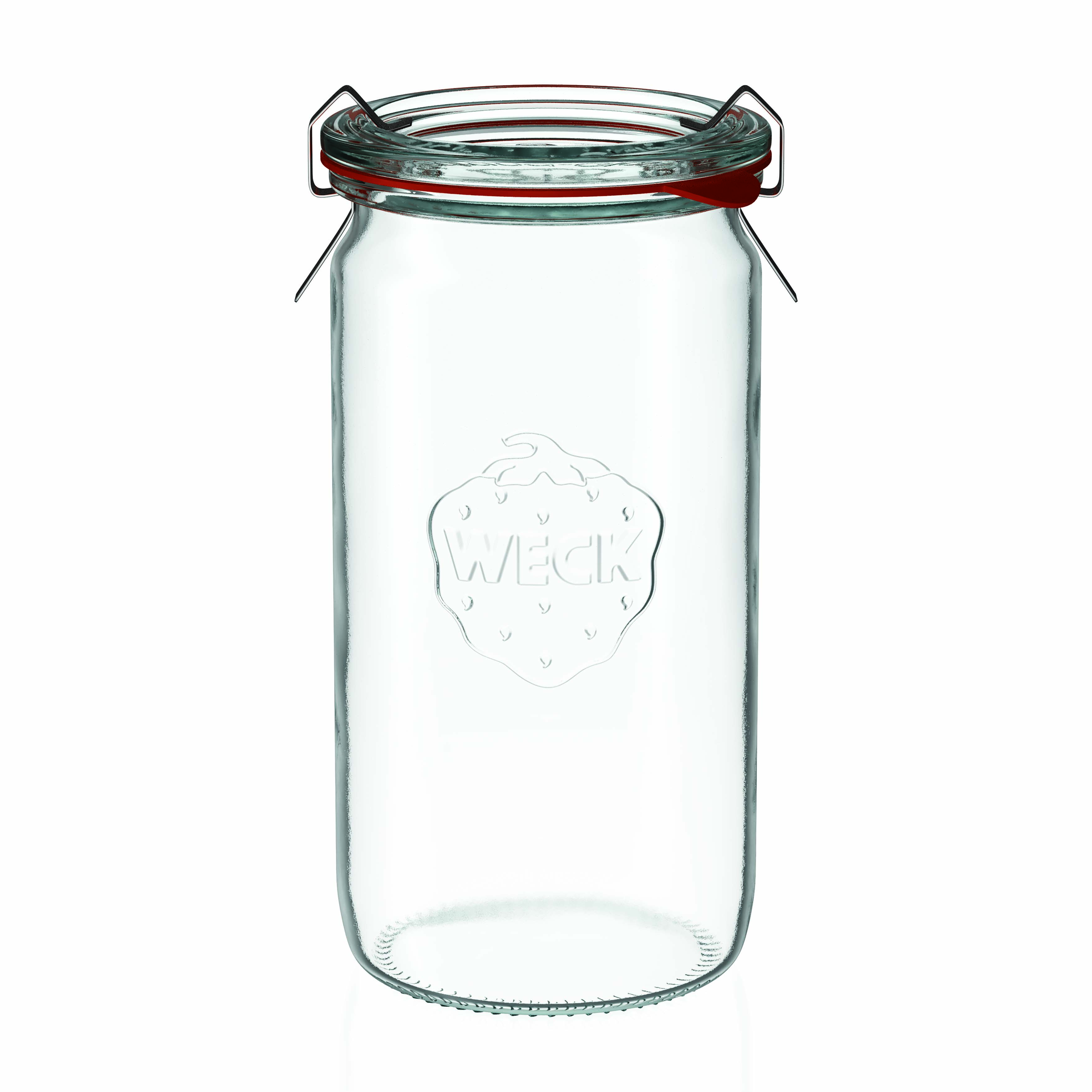 340 ml WECK cylinder glass, opening: round rim