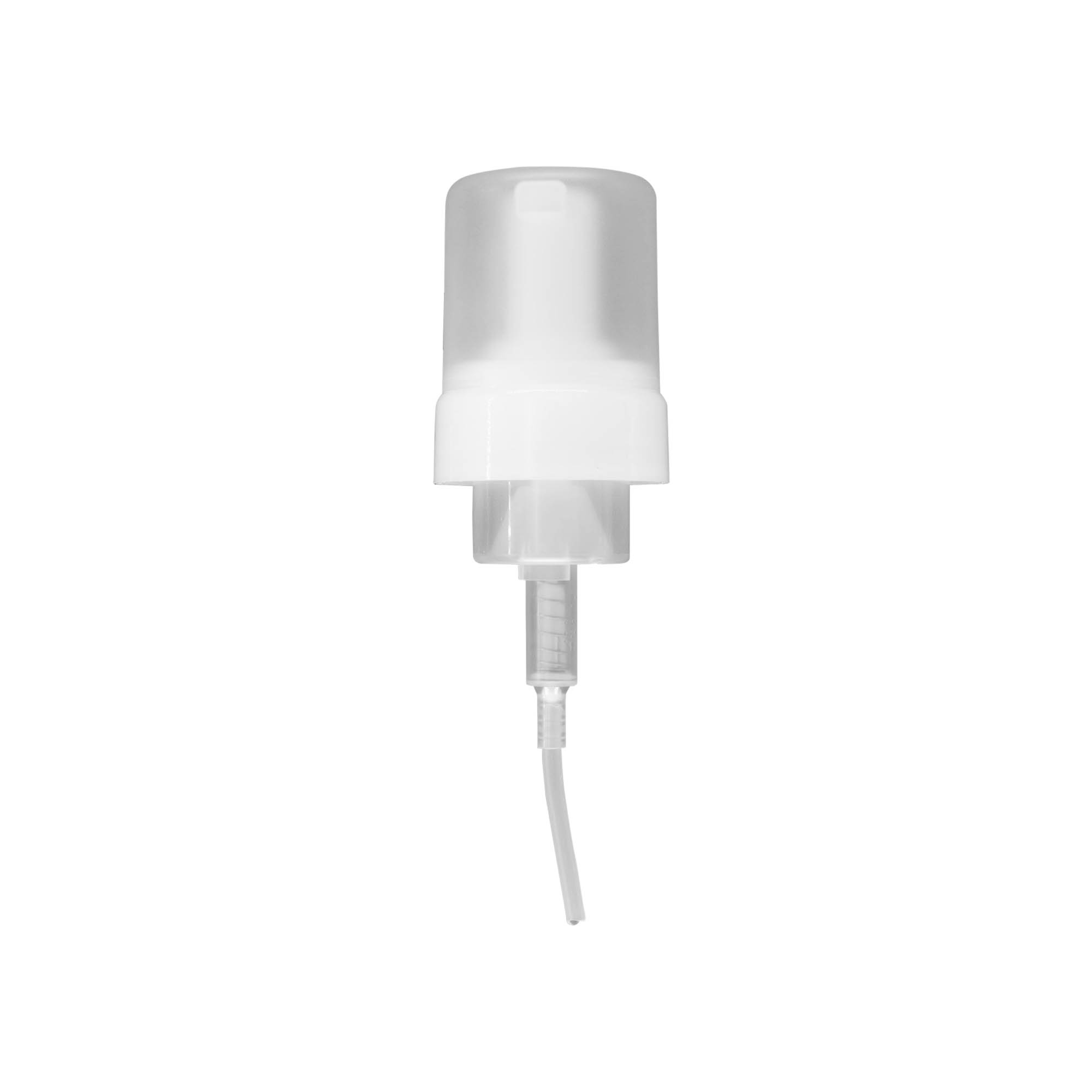 Dispenser 100 ml 'Foamer', PP plastic, white, for opening: screw cap Dispenser 100 ml 'Foamer', PP plastic, white, for opening: screw cap