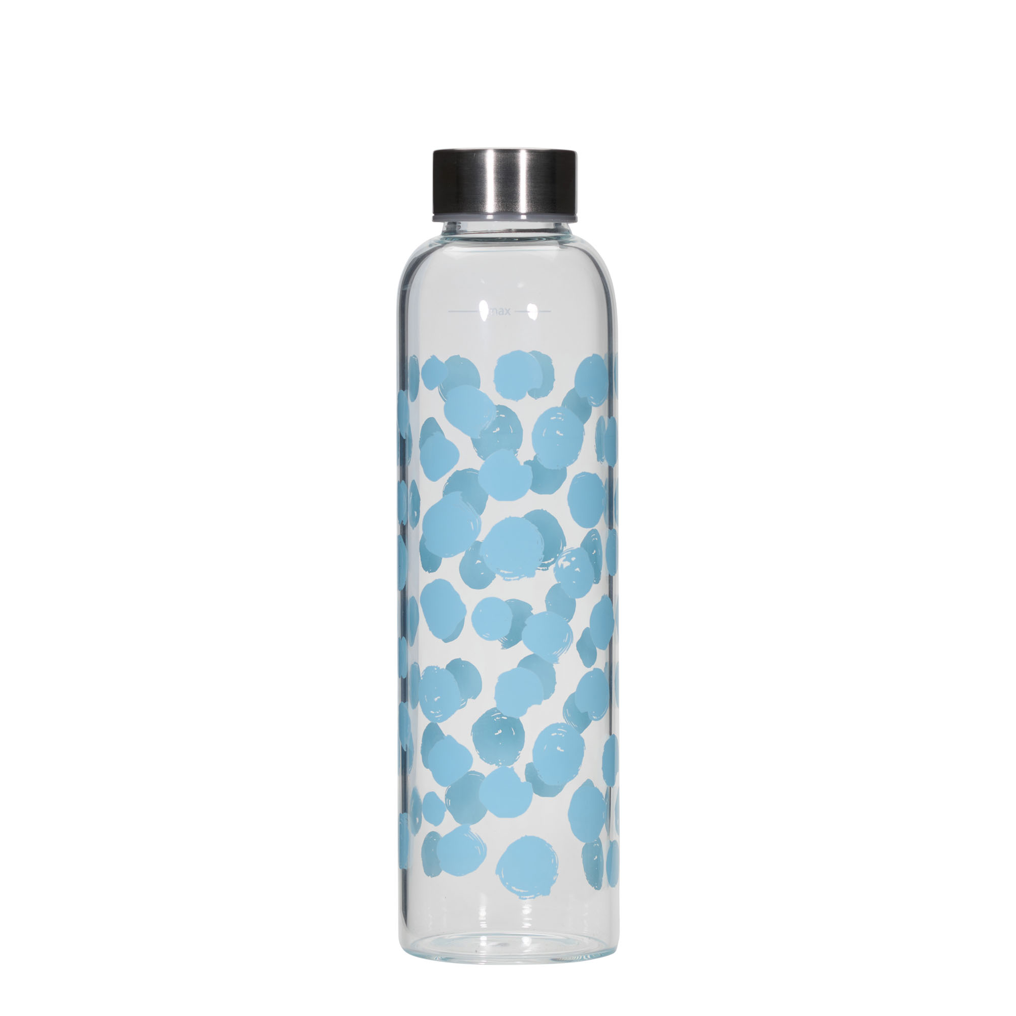 500 ml drinking bottle 'Perseus - Blue Dots', opening: screw cap