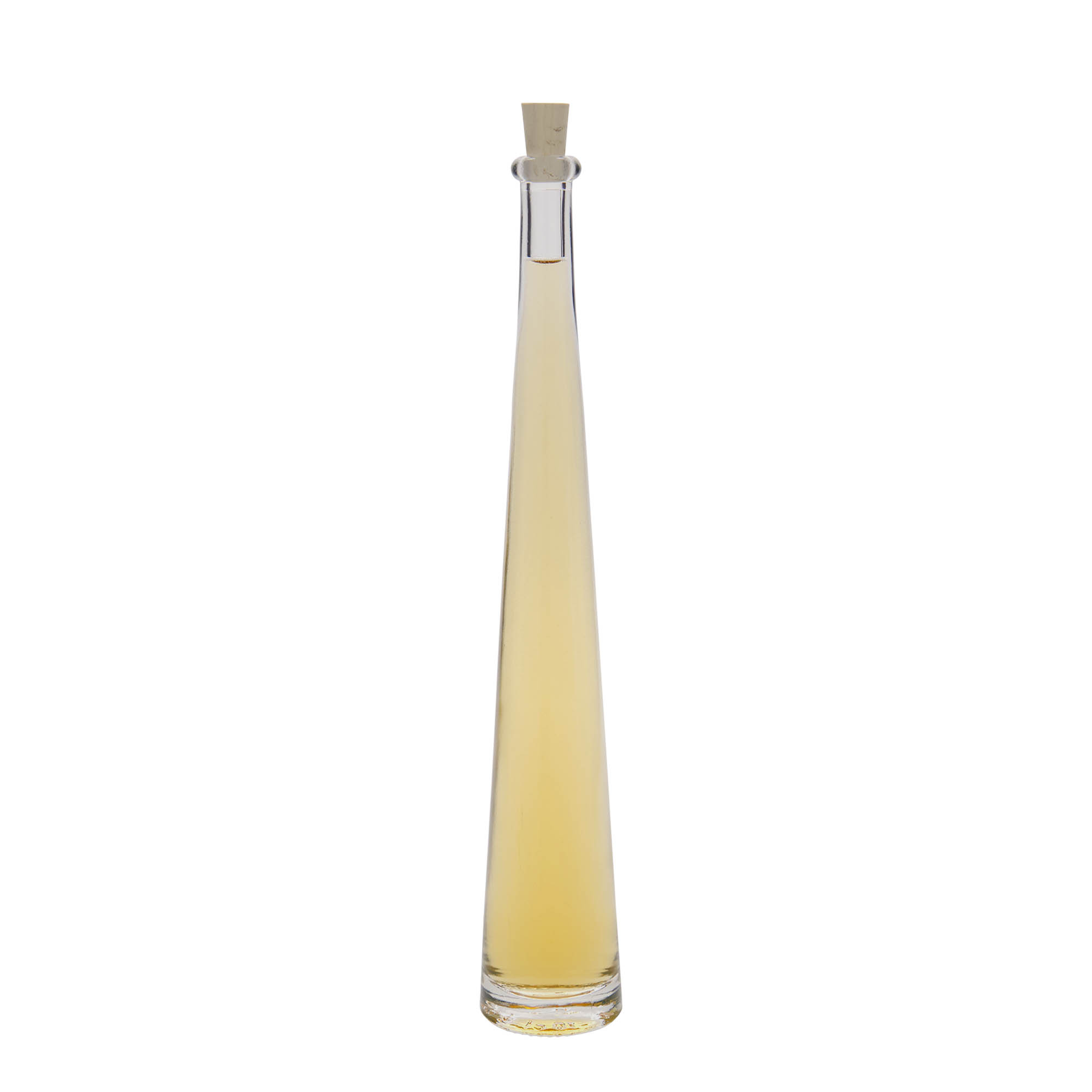 100 ml glass bottle ‘Dama Rondo’, opening: cork