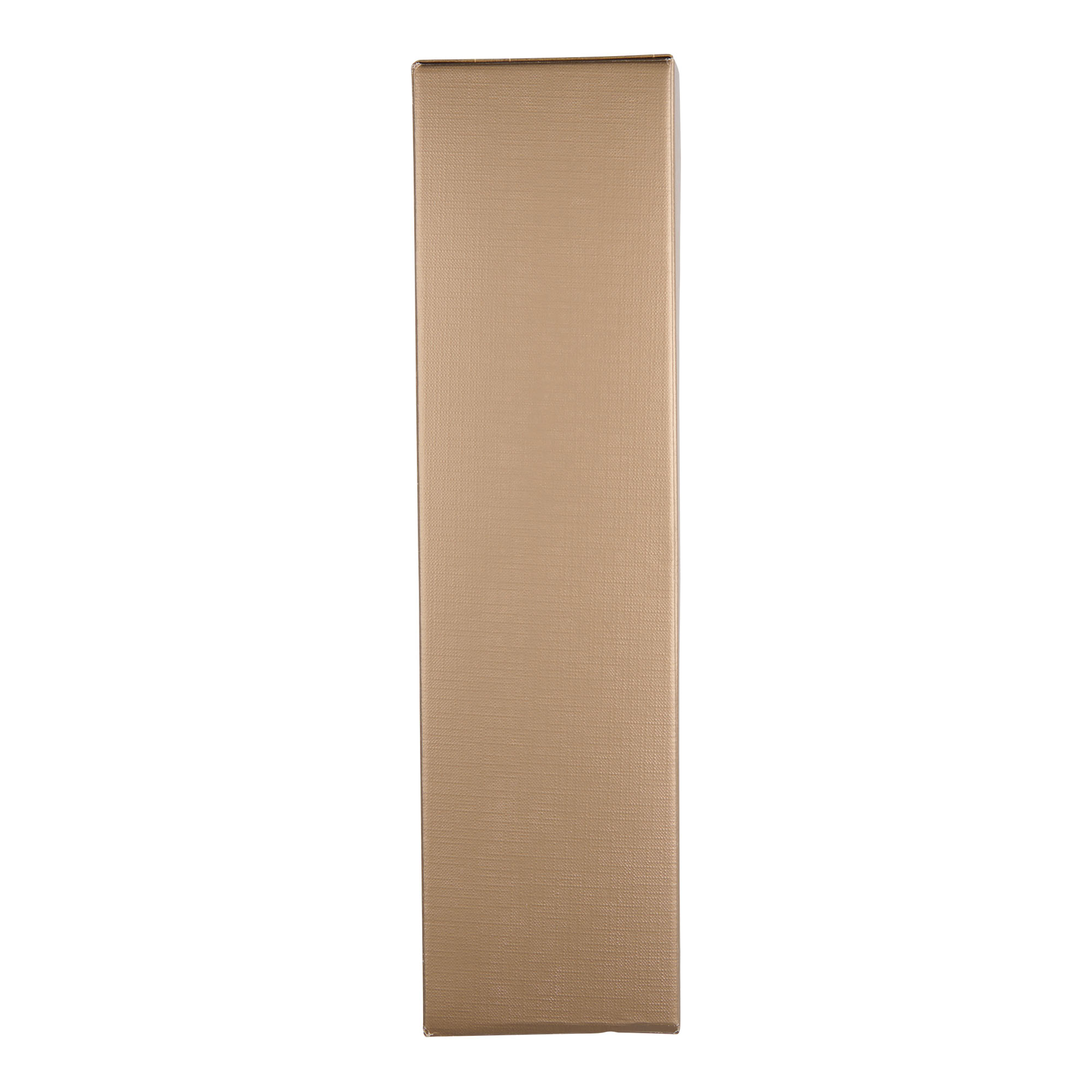 Gift box 'Metallic', rectangular, cardboard, champagne