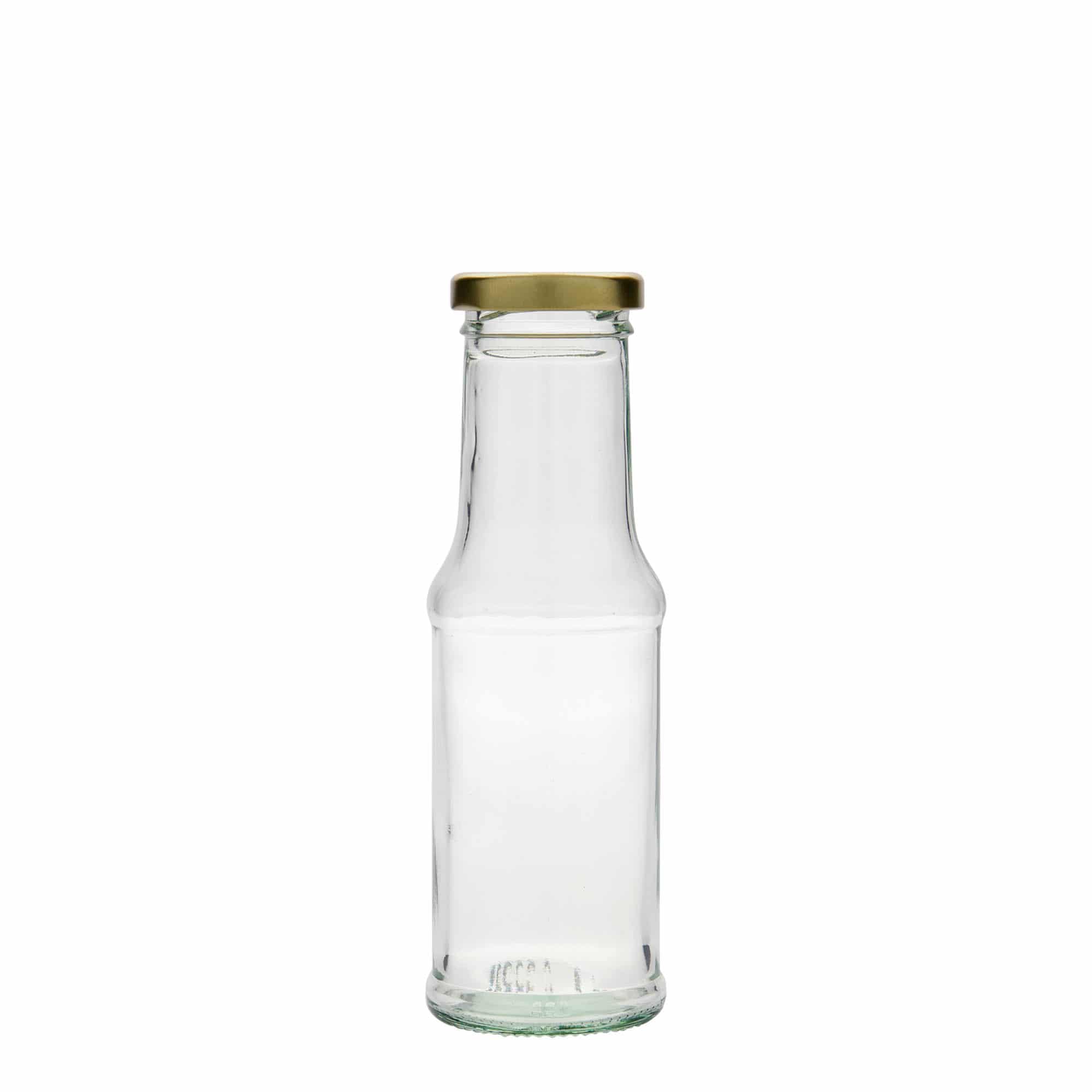 200 ml sauce bottle, glass, opening: Twist-off (TO 43)