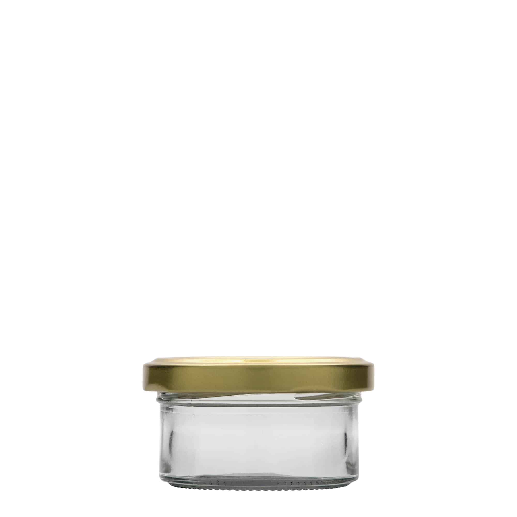 70 ml flat straight-sided jar, opening: Twist-off (TO 66)
