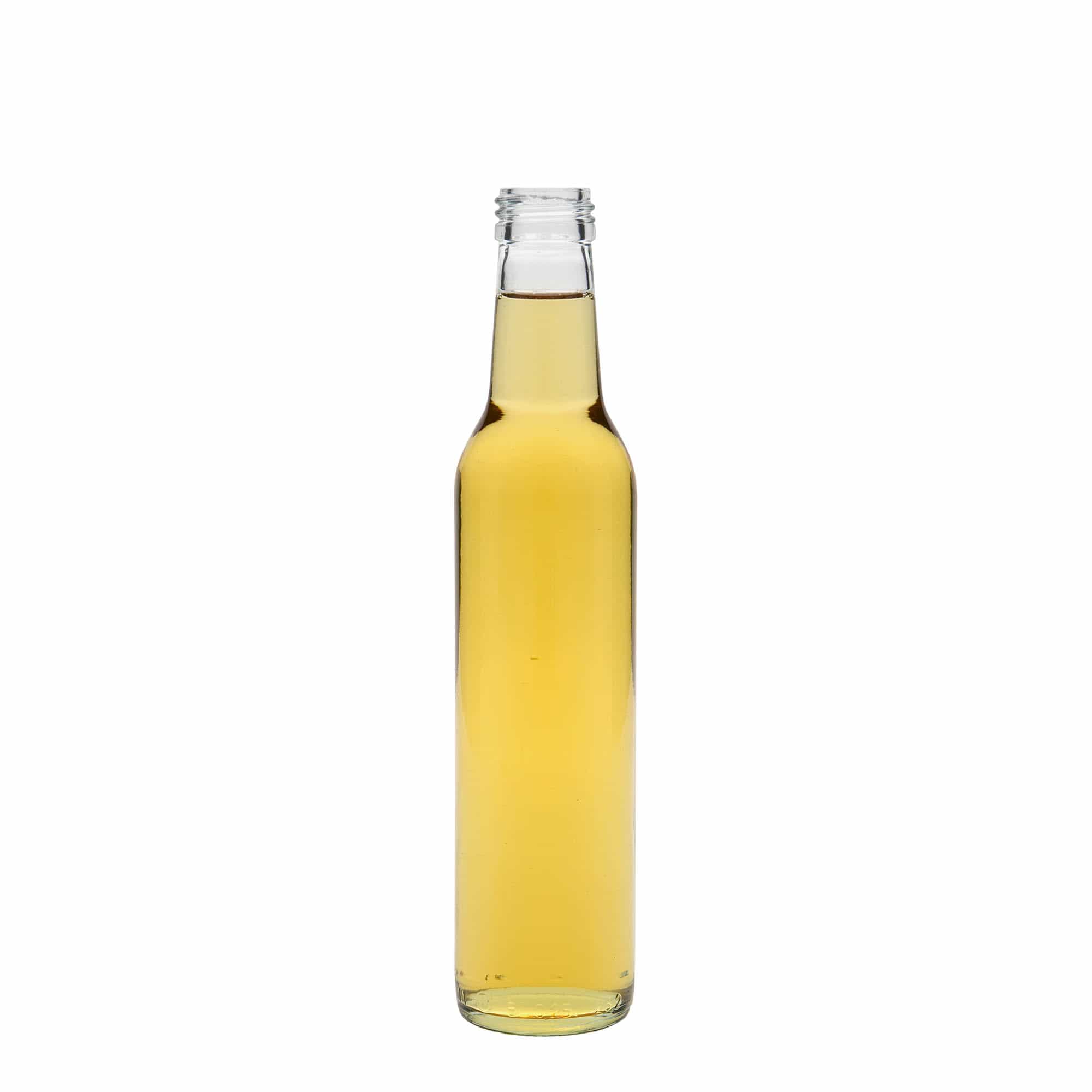 250 ml glass bottle ‘Cilindrica’, opening: PP 28