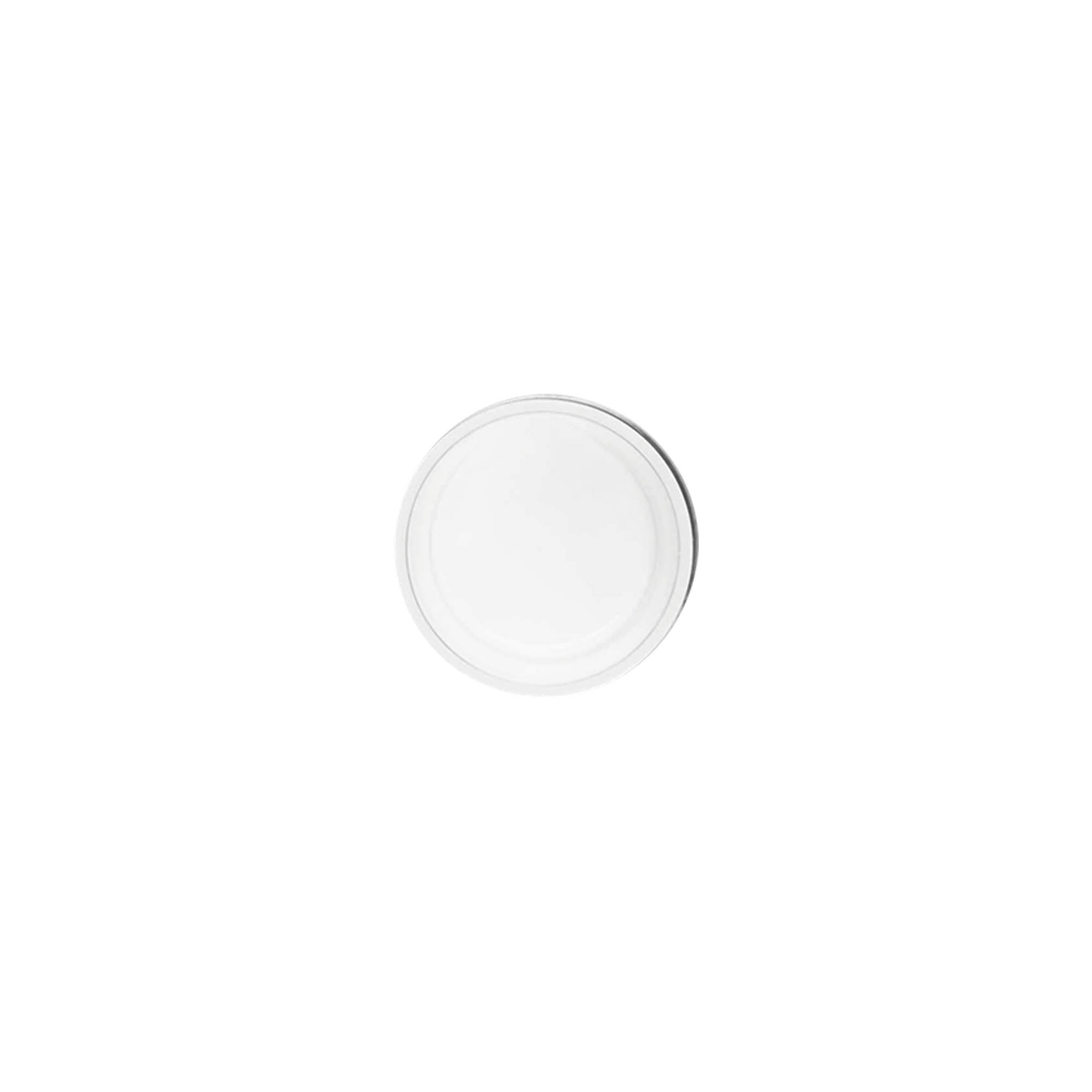 Airless Dispenser Pump Head 'Nano', PP Plastic, white