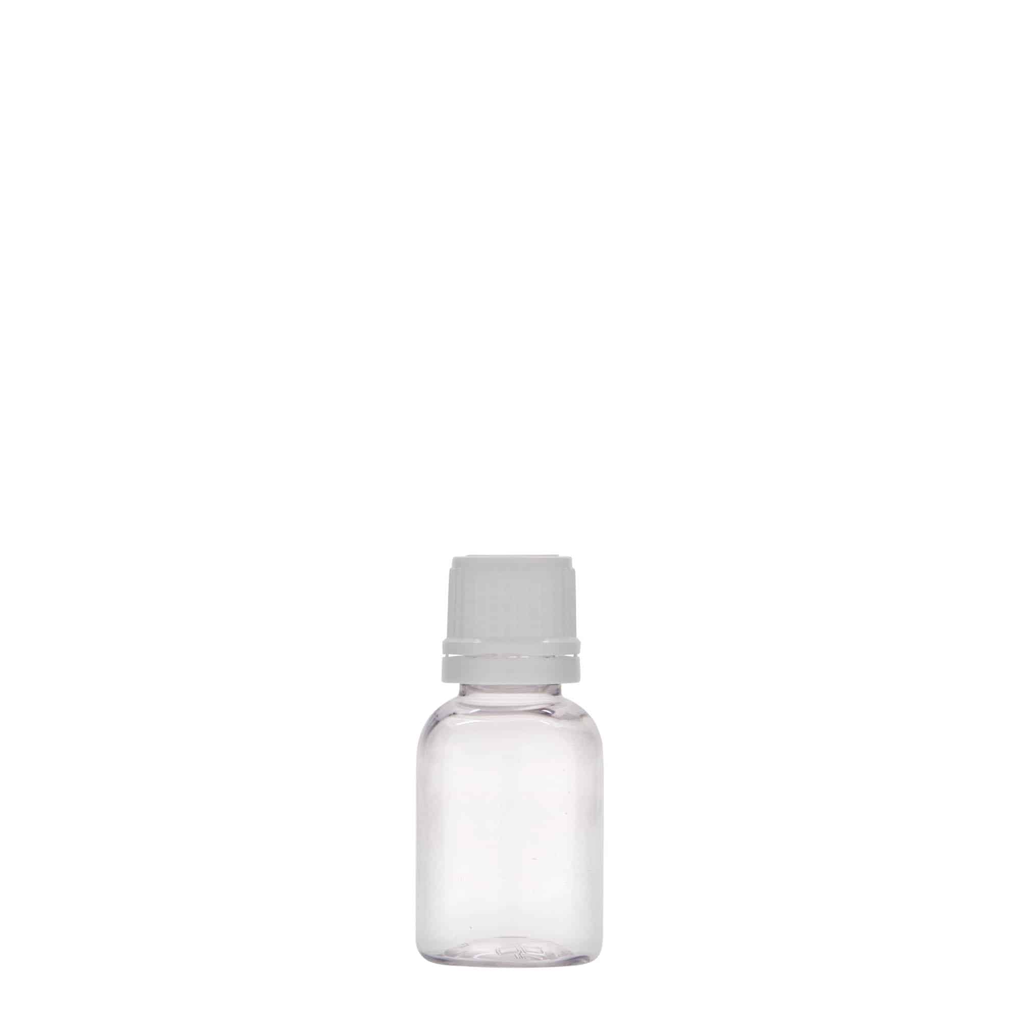 20 ml PET medical bottle ‘Easy Living’, plastic, opening: DIN 18