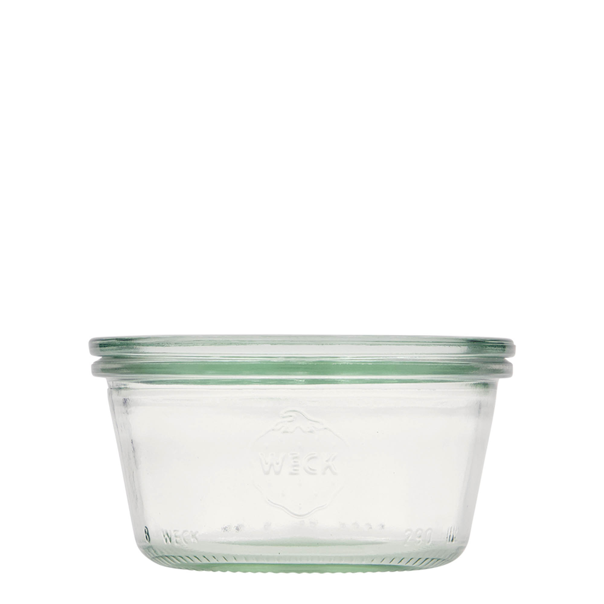 290 ml WECK inverted jar, opening: round rim