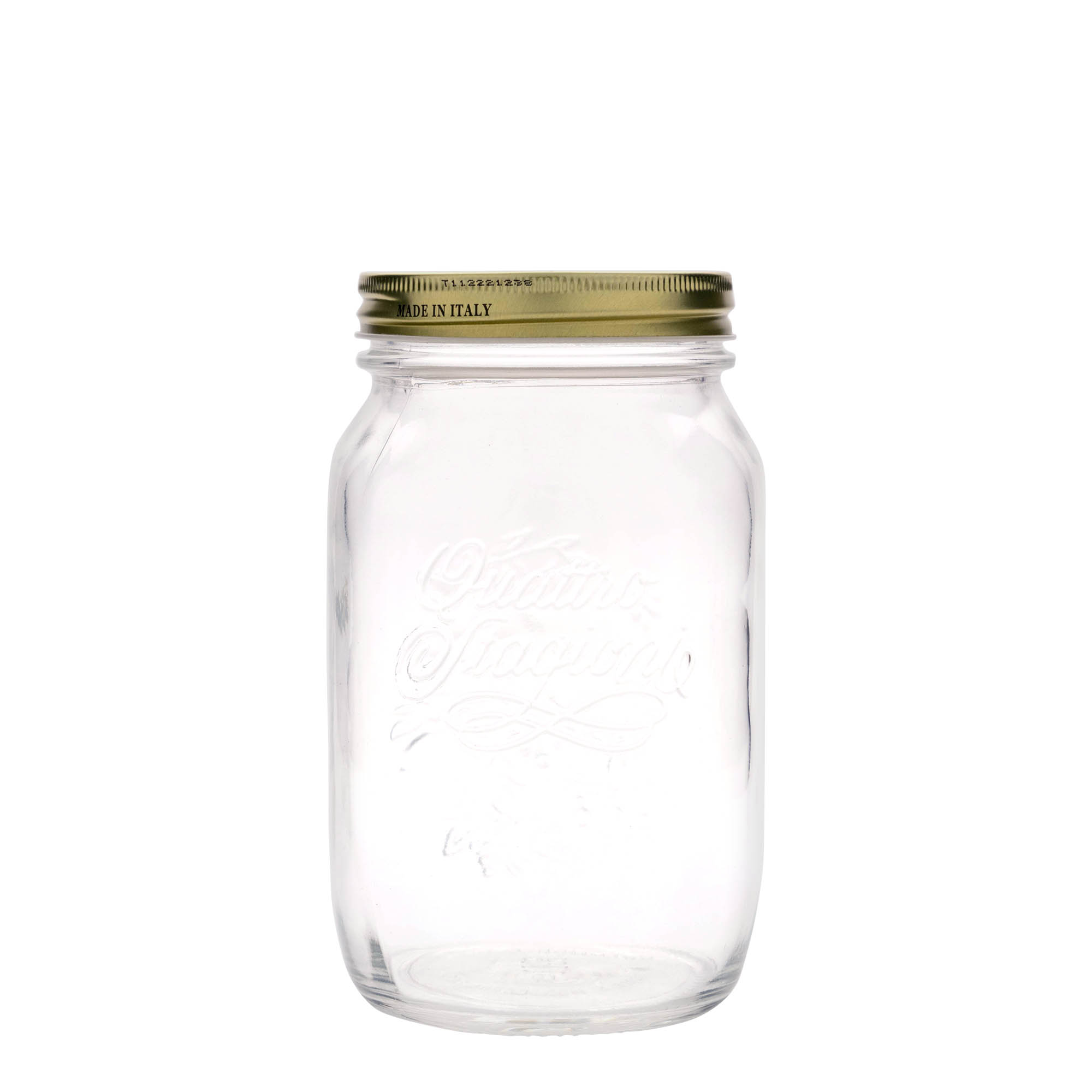 1,000 ml glass 'Quattro Stagioni', opening: screw cap 1,000 ml glass 'Quattro Stagioni', opening: screw cap
