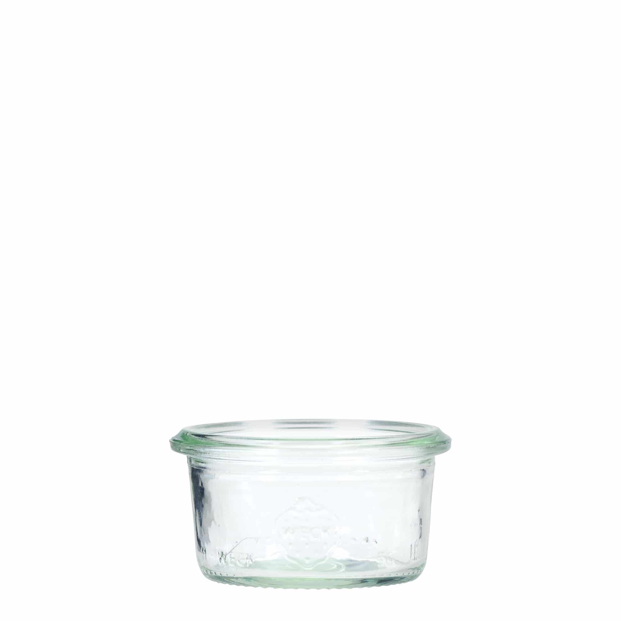 12x 50 ml WECK inverted jar with glass lid RR 60