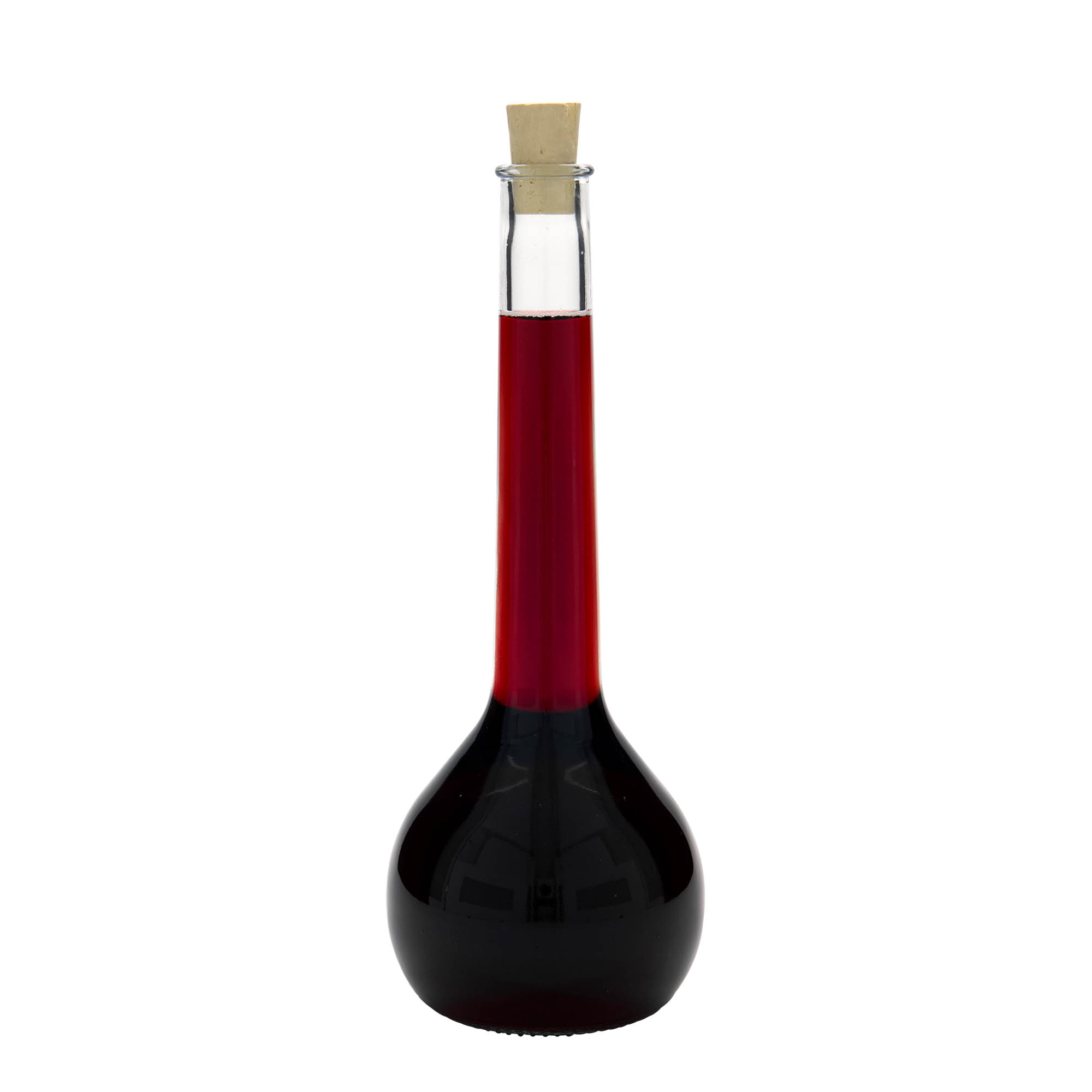 500 ml glass bottle 'Tulipano', opening: cork