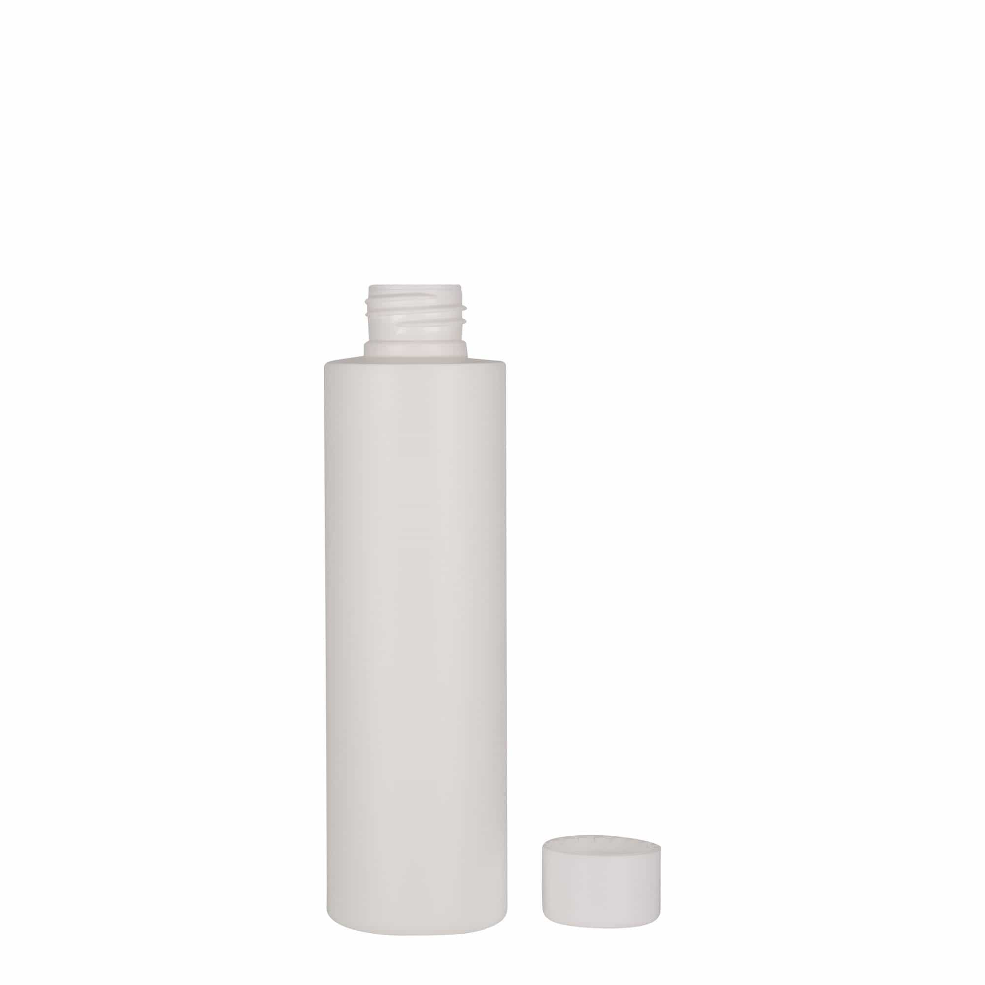 150 ml plastic bottle ‘Pipe’, HDPE, white, opening: 24/410