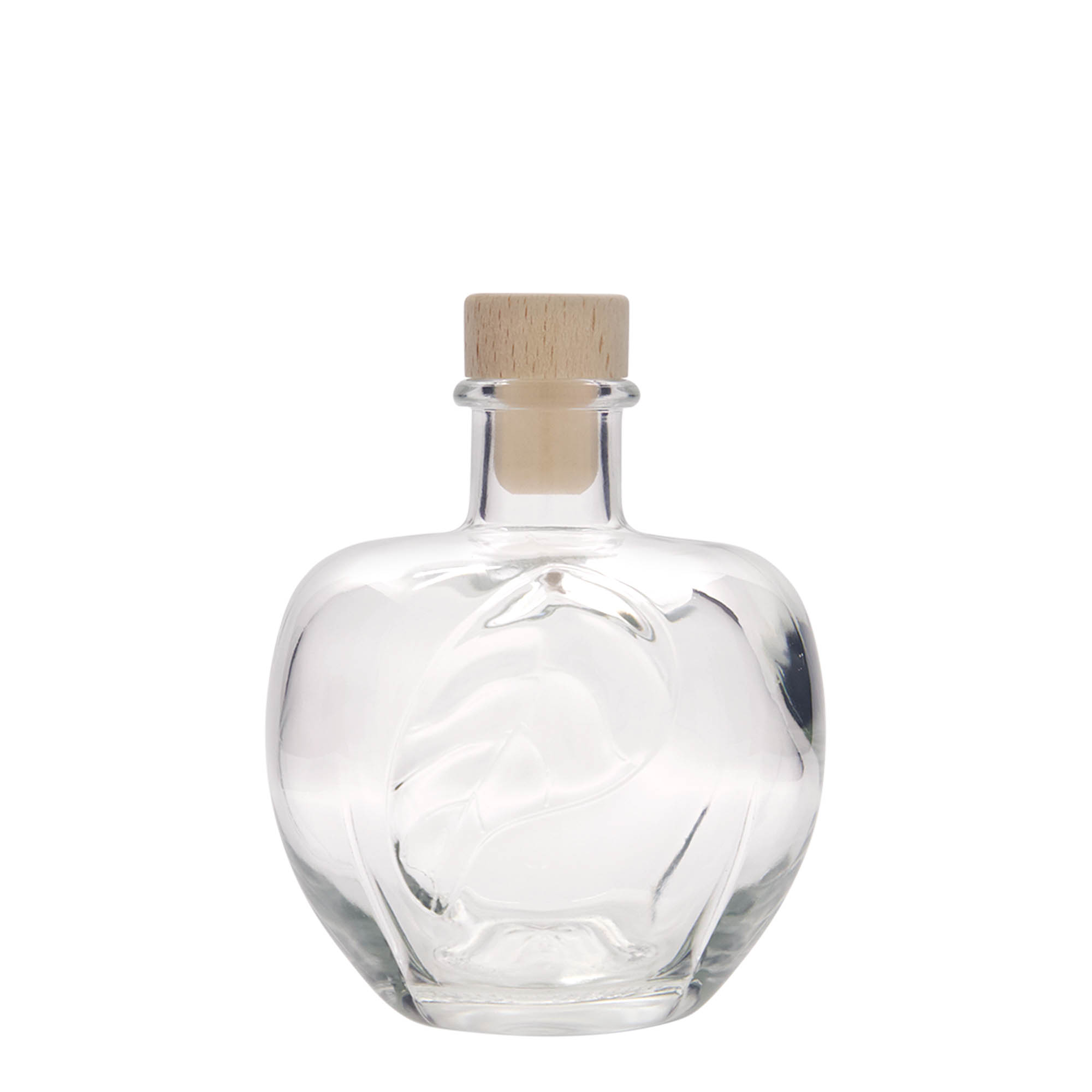 350 ml glass bottle 'Apple', opening: cork