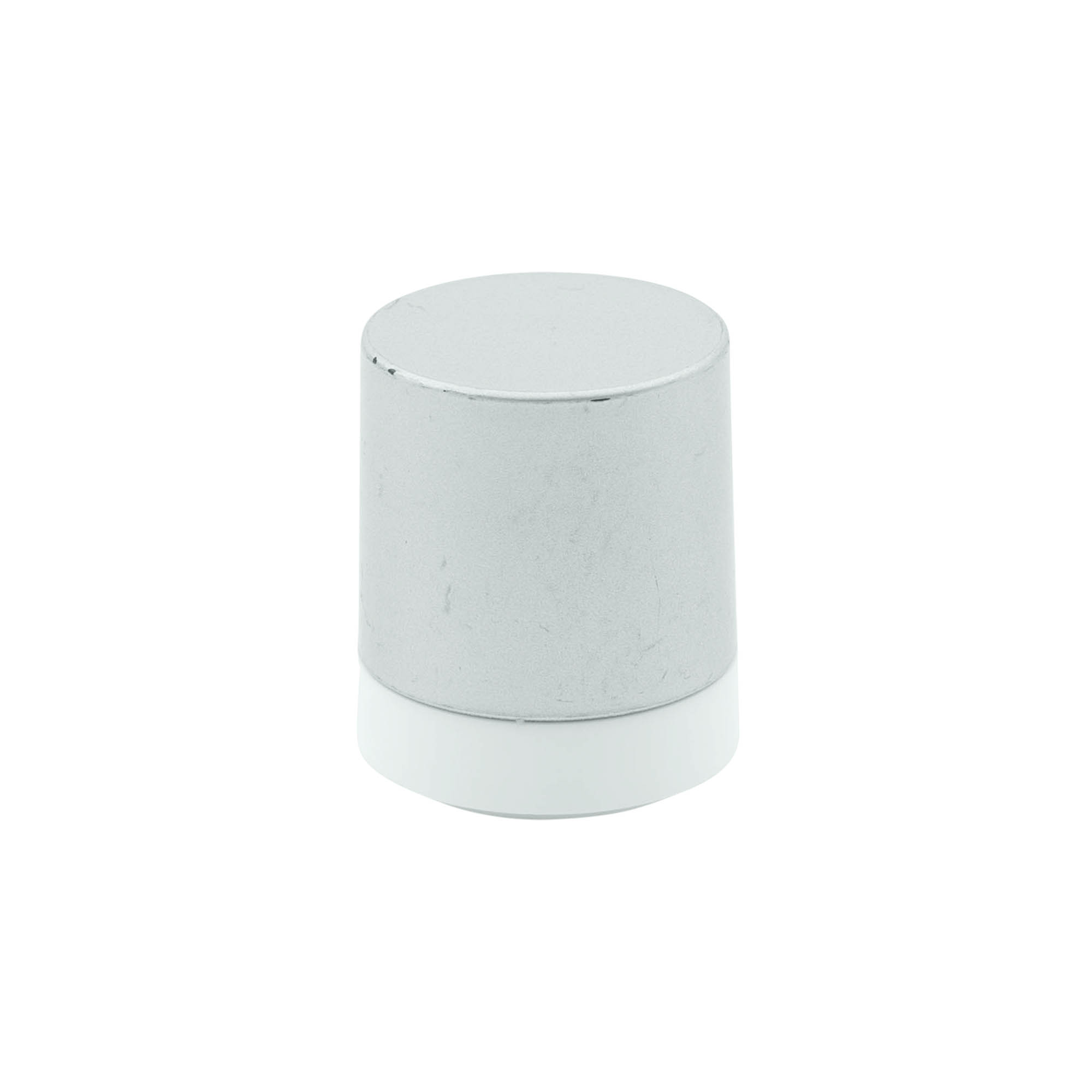 Airless Dispenser Pump Head 'Micro', PP Plastic, silver