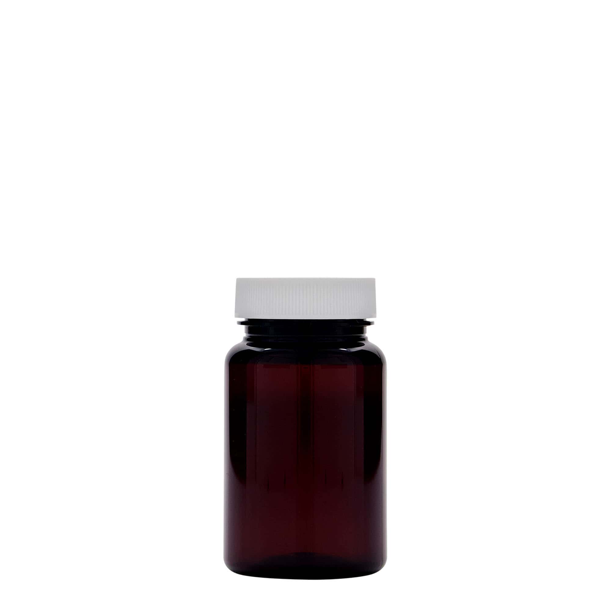 75 ml PET bottle, plastic, brown, opening: 38/400