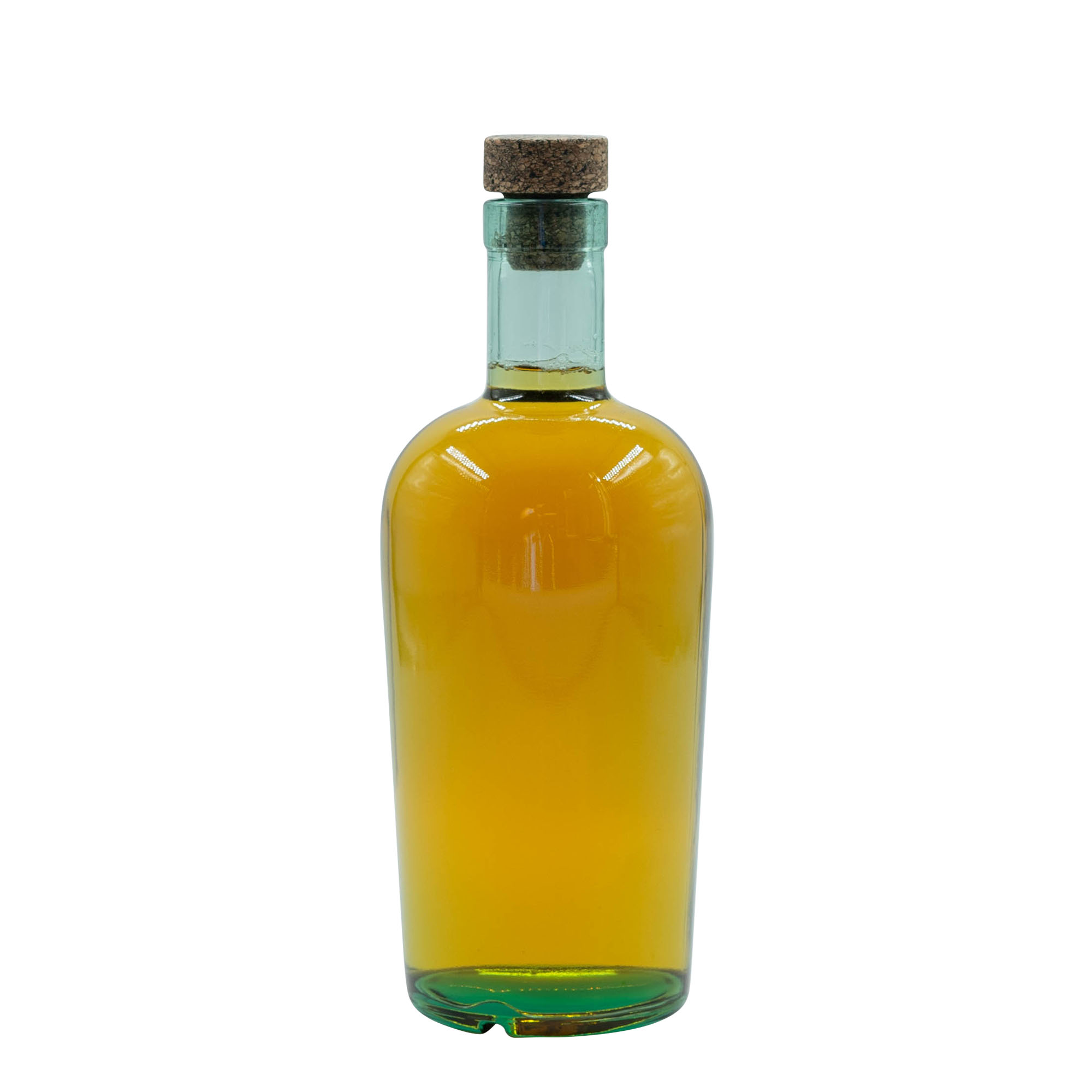 700 ml glass bottle 'Teo Light', mouth: cork