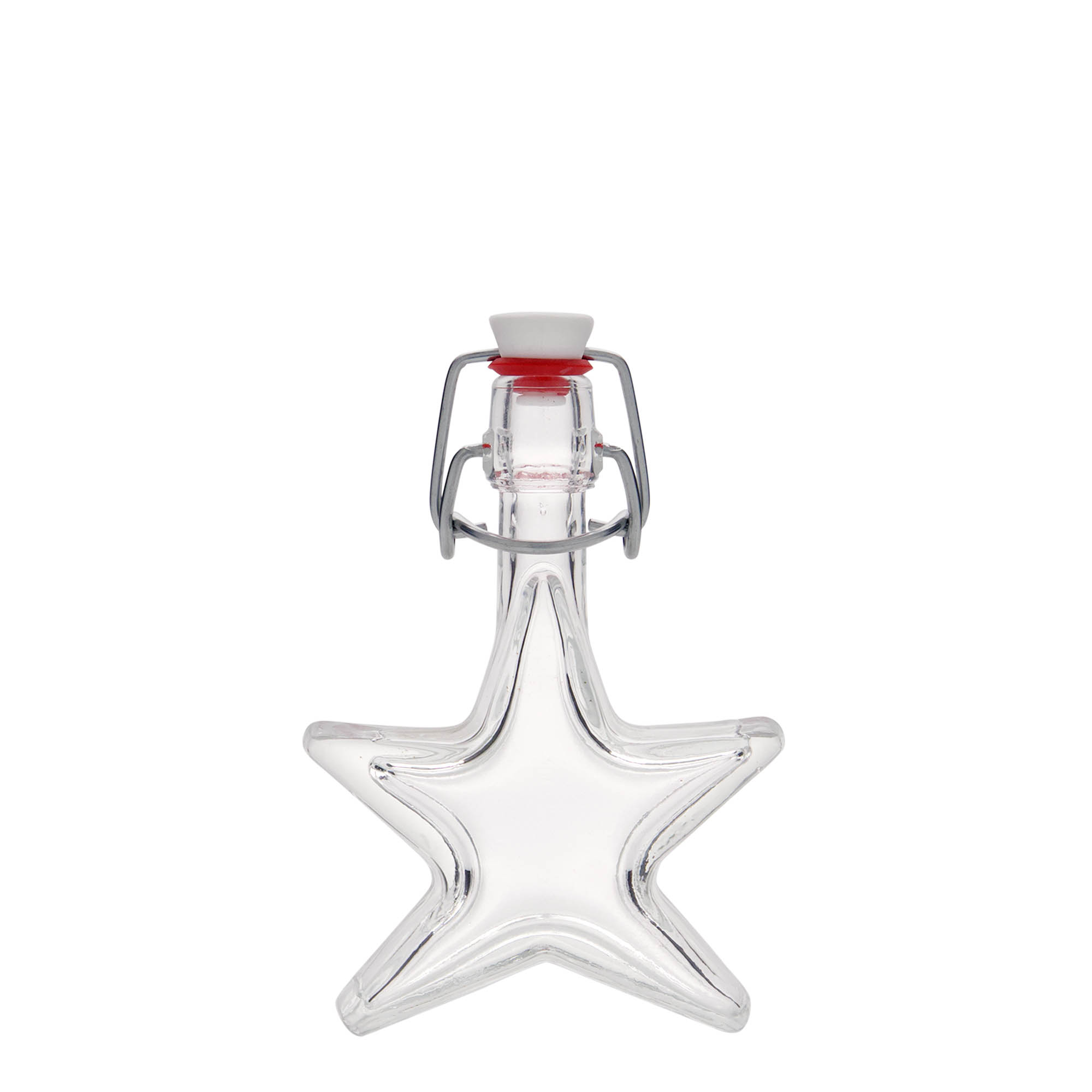 40 ml glass bottle 'Star', opening: swing top closure