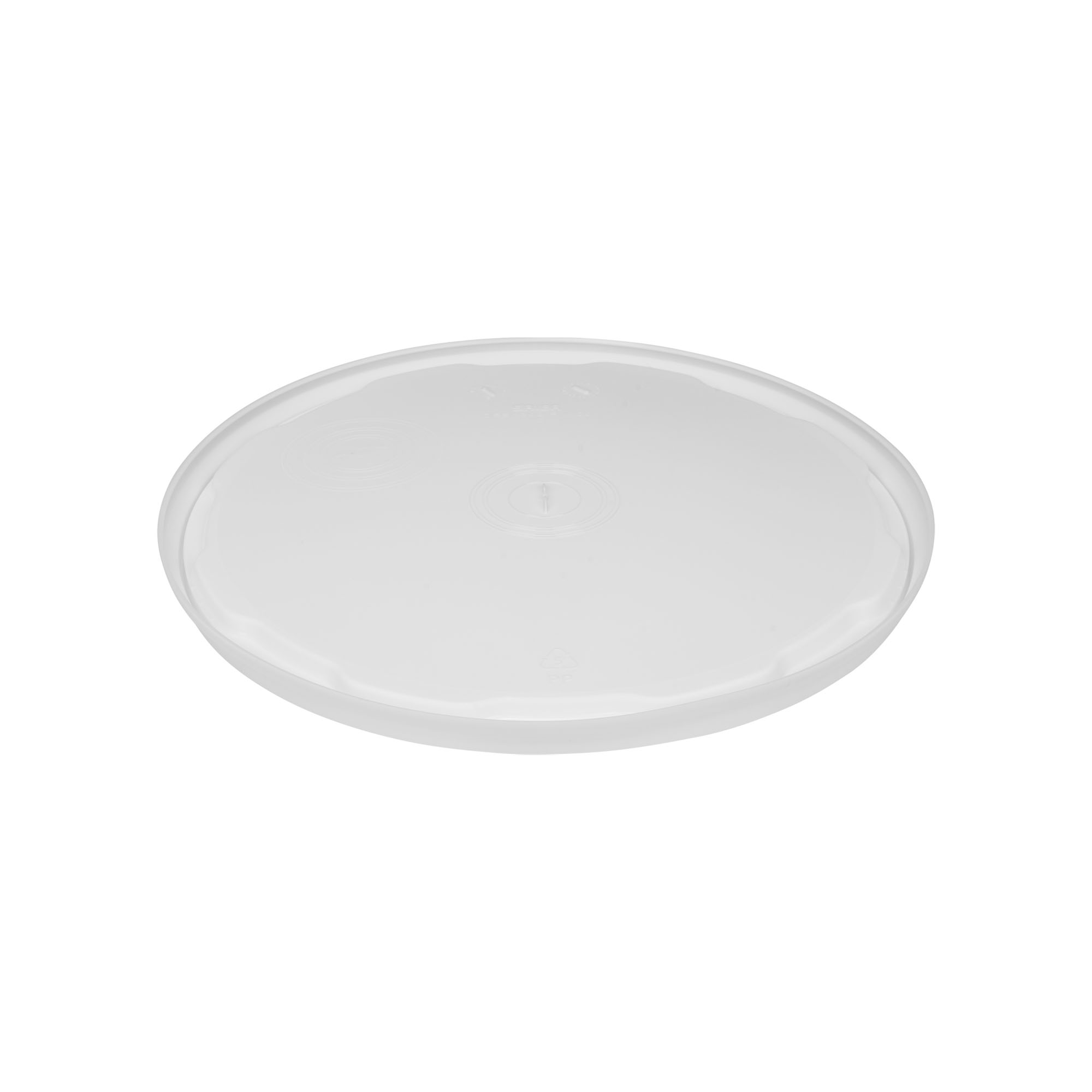 Lid for 10 l bucket, PP plastic, white