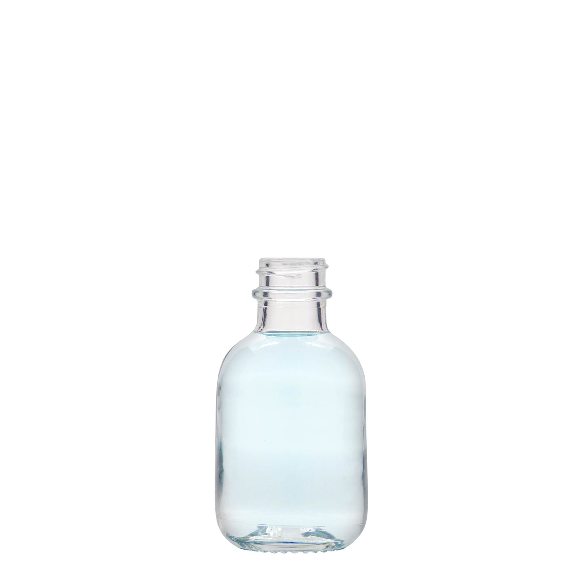50 ml glass bottle 'Lotto', opening: GPI 22 50 ml glass bottle 'Lotto', opening: GPI 22