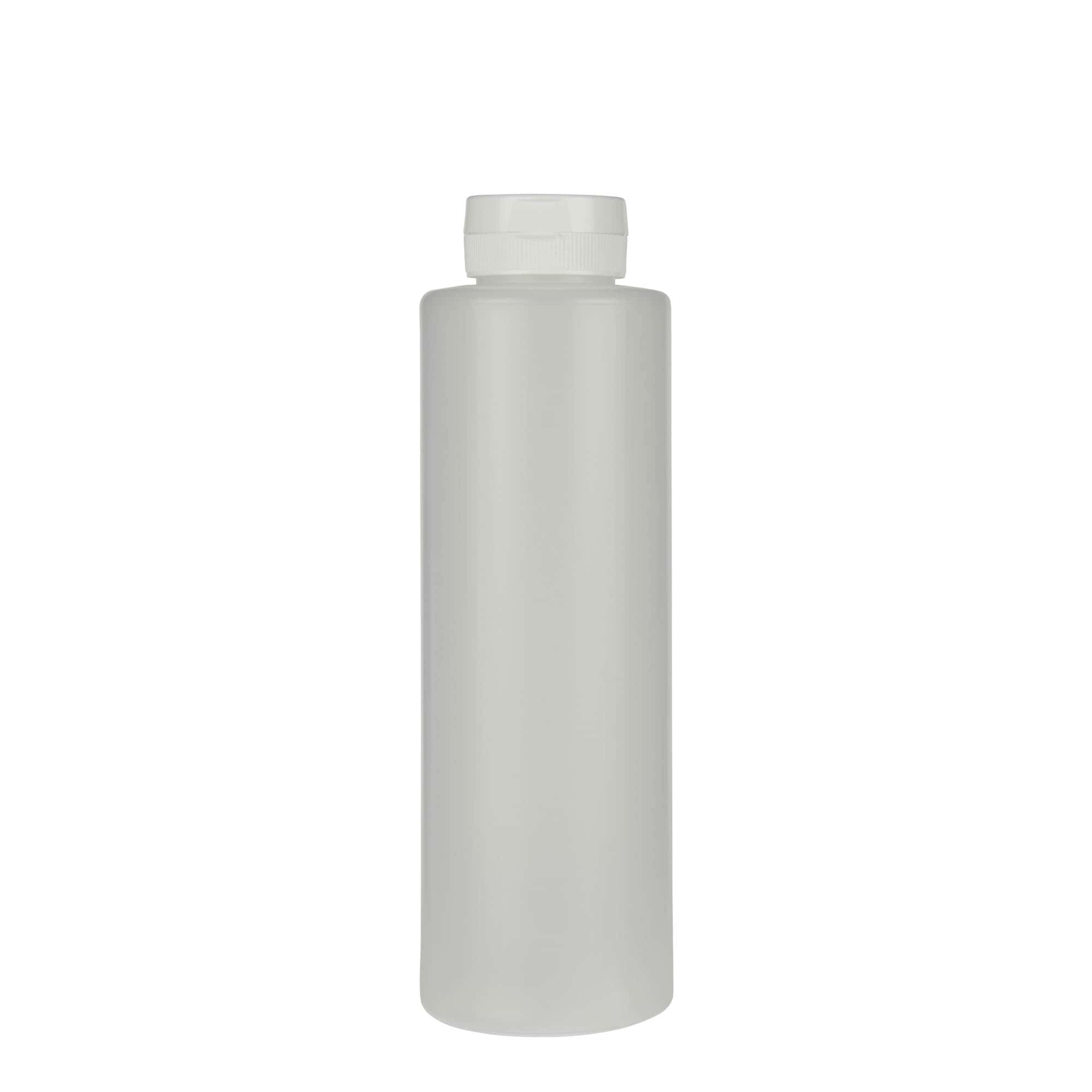 500 ml sauce bottle, LDPE plastic, natural, opening: 38/400