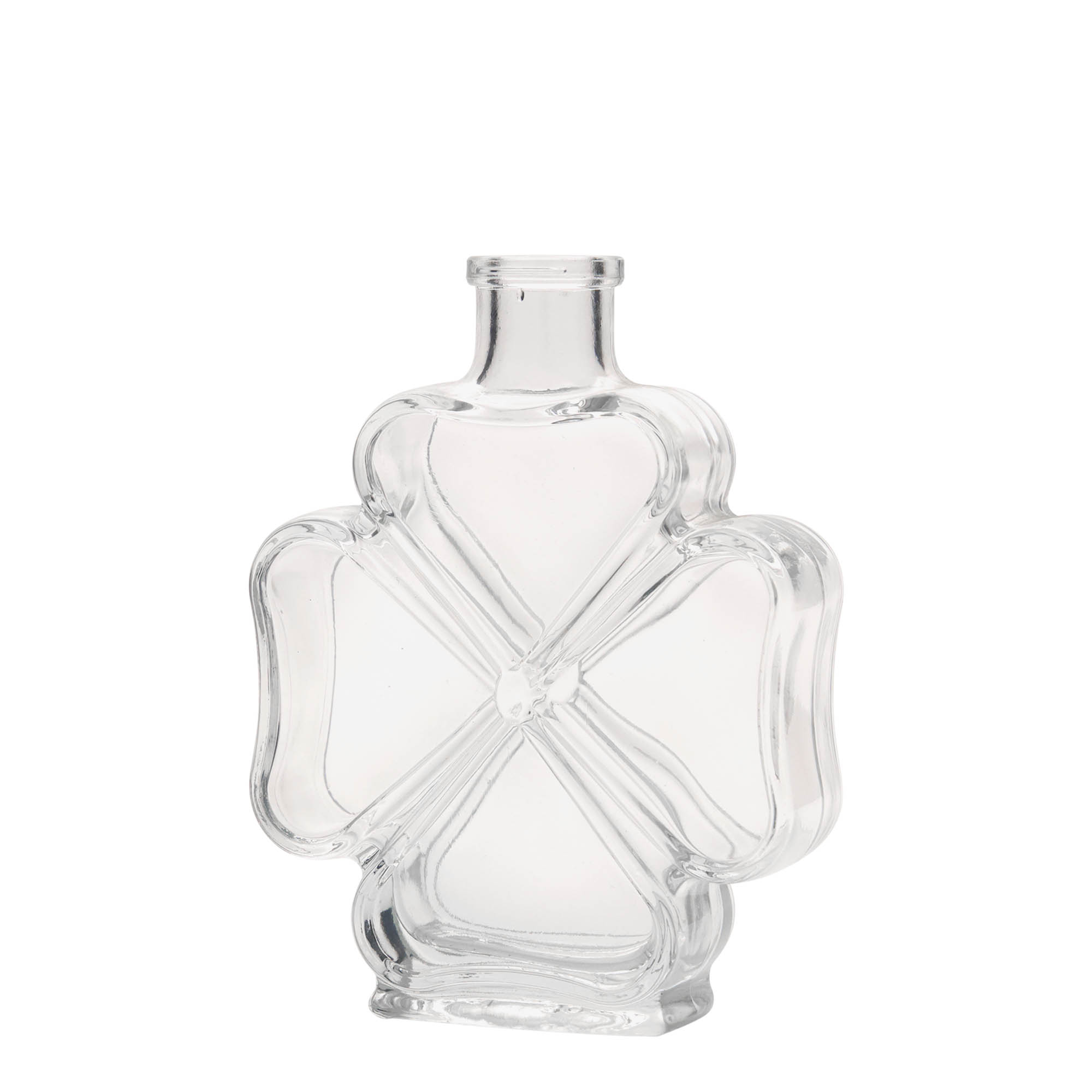 200 ml glass bottle 'Cloverleaf', opening: cork