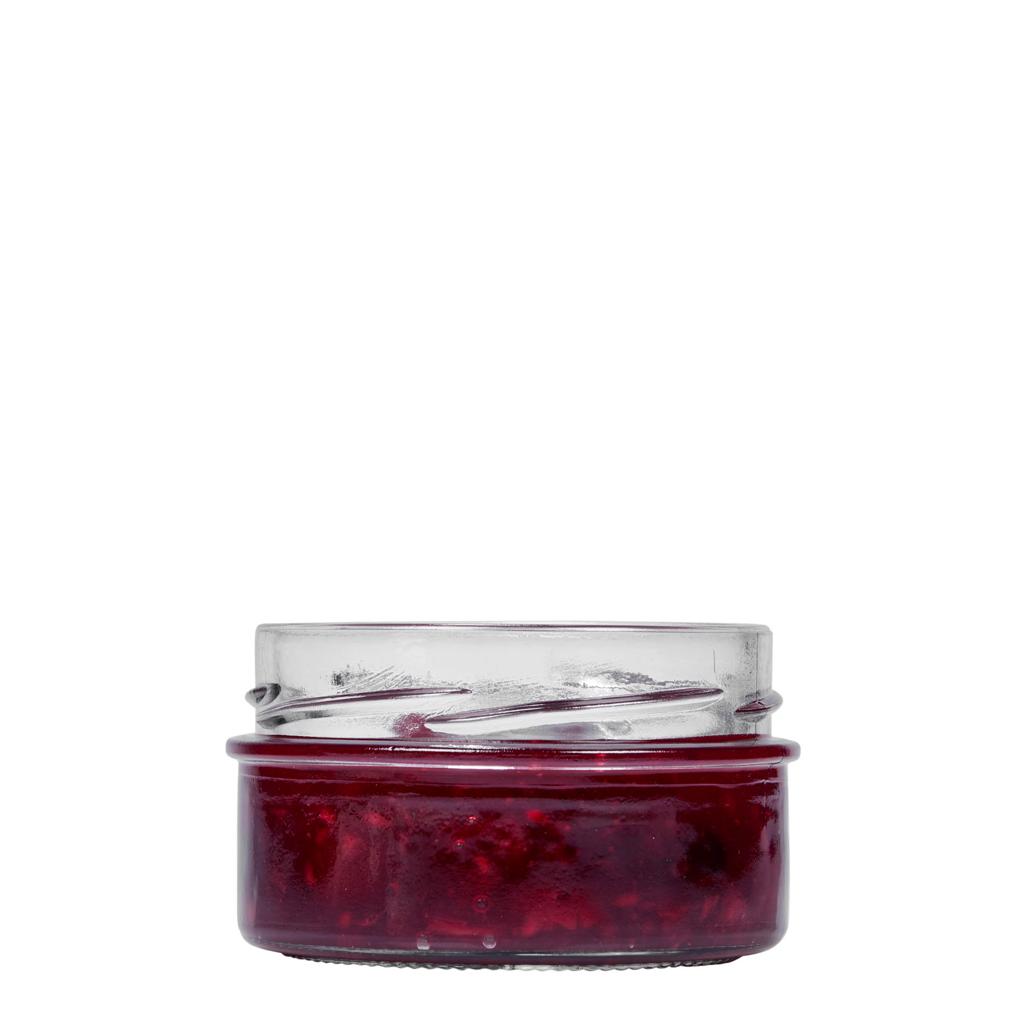 190 ml round glass ‘Monza’, opening: Deep-Twist-off (DTO 82)