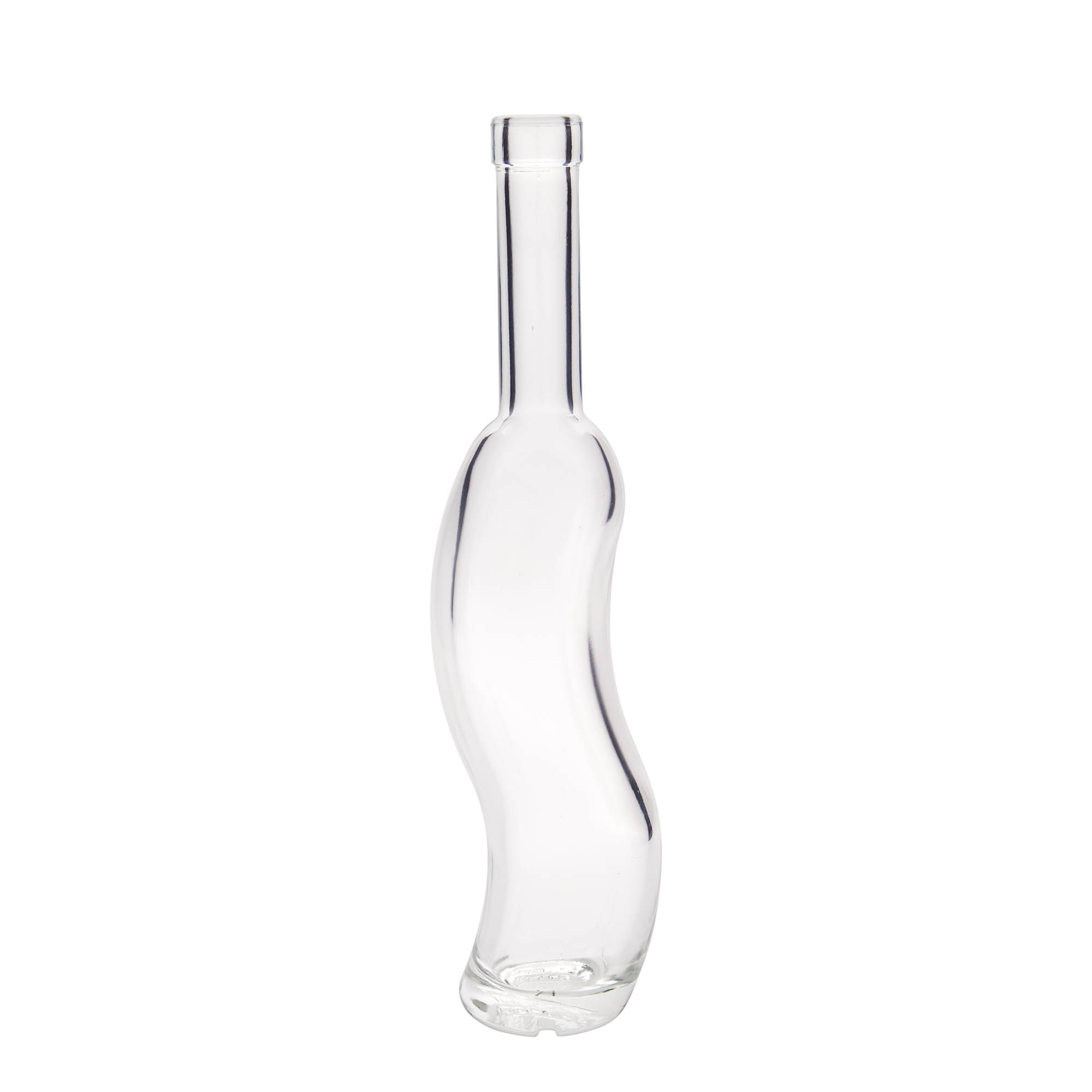 350 ml glass bottle 'La-Ola', semi-round, opening: cork