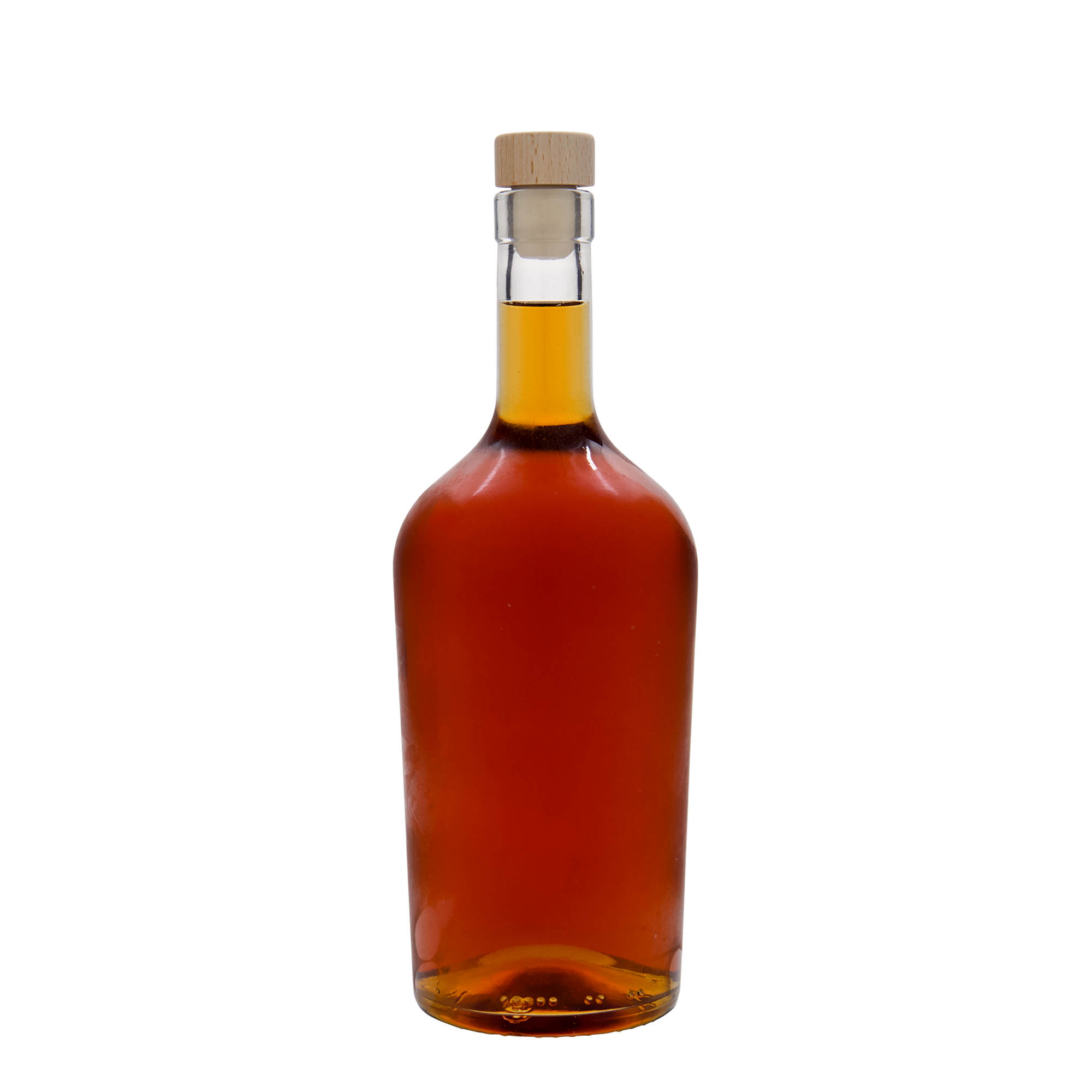 700 ml glass bottle 'Margarethe', opening: cork 700 ml glass bottle 'Margarethe', opening: cork